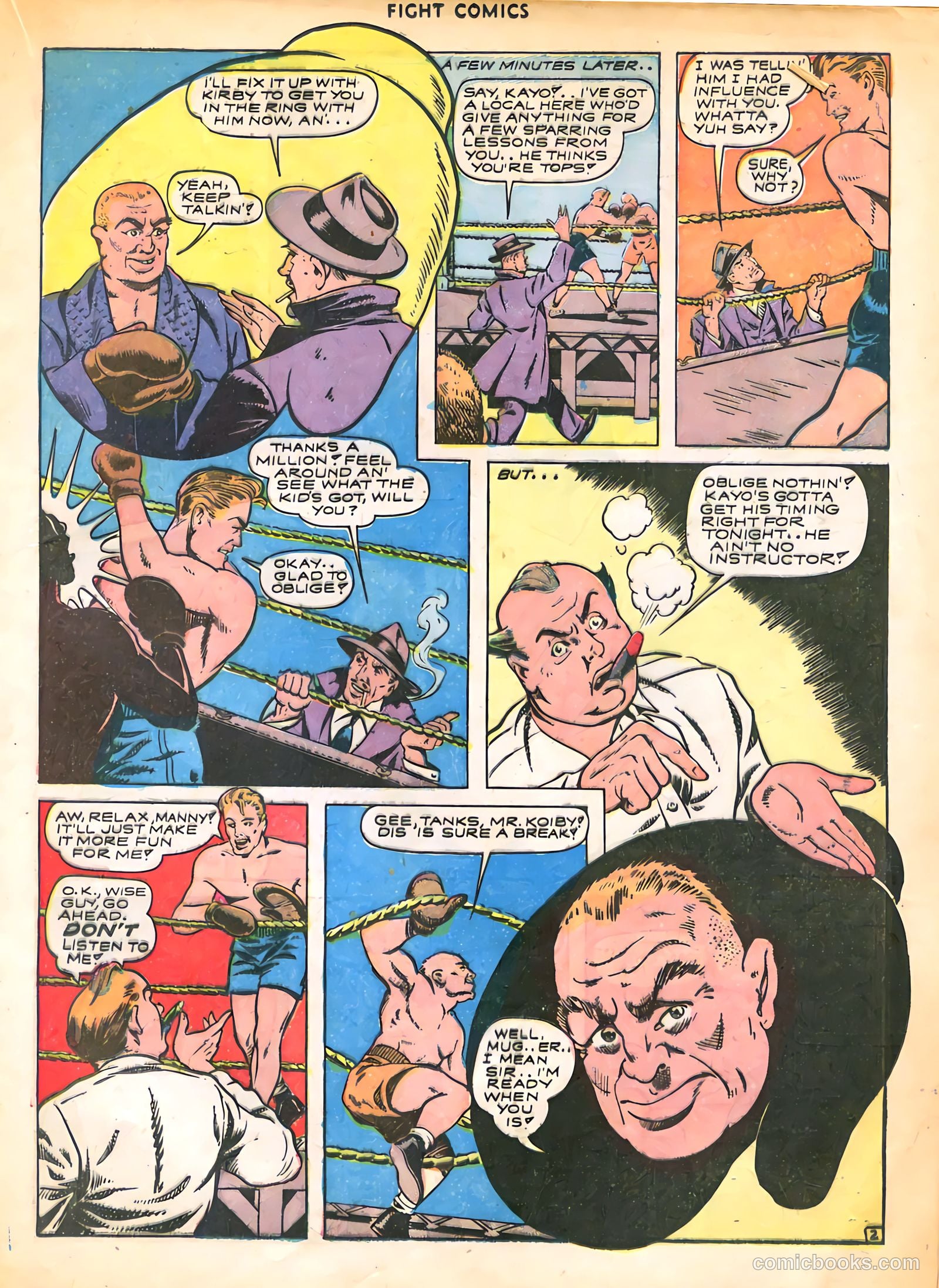 Fight Comics #28 — page 31 of 60