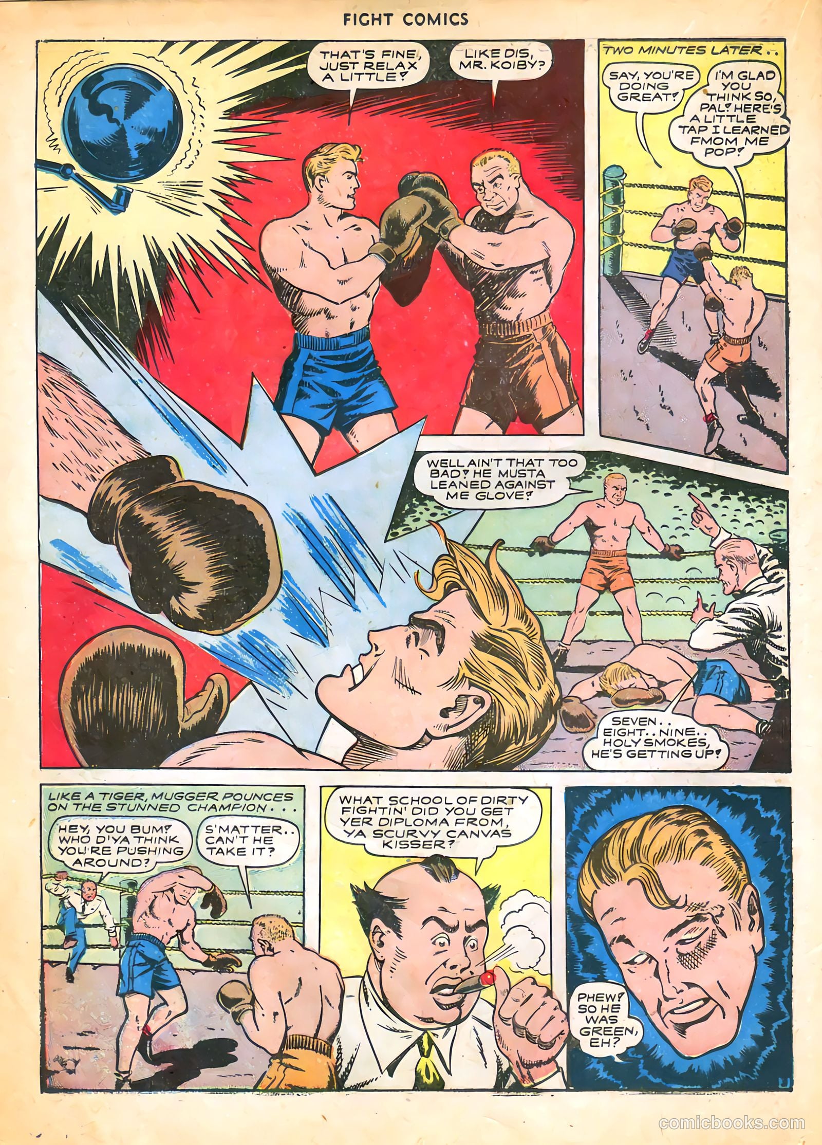 Fight Comics #28 — page 32 of 60