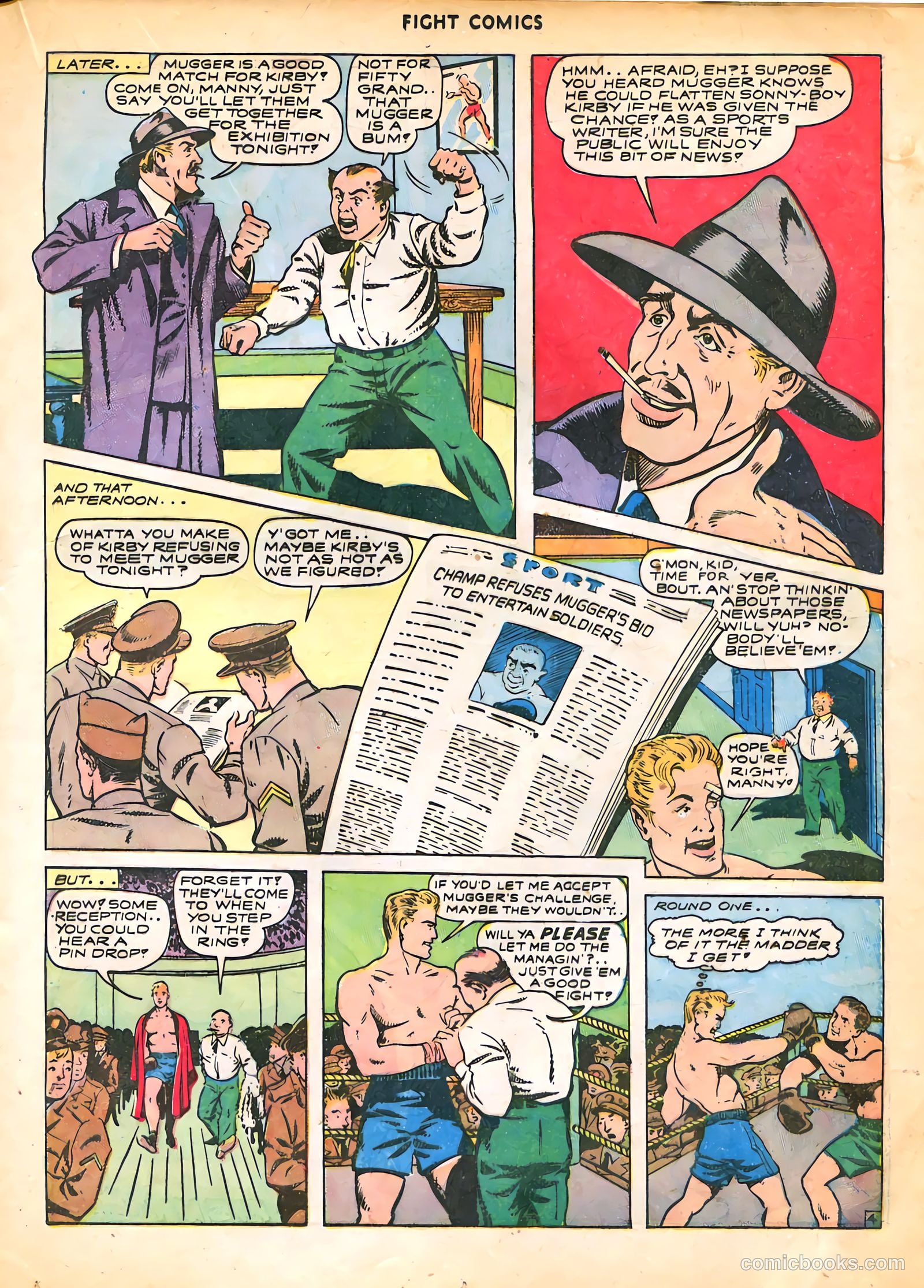 Fight Comics #28 — page 33 of 60
