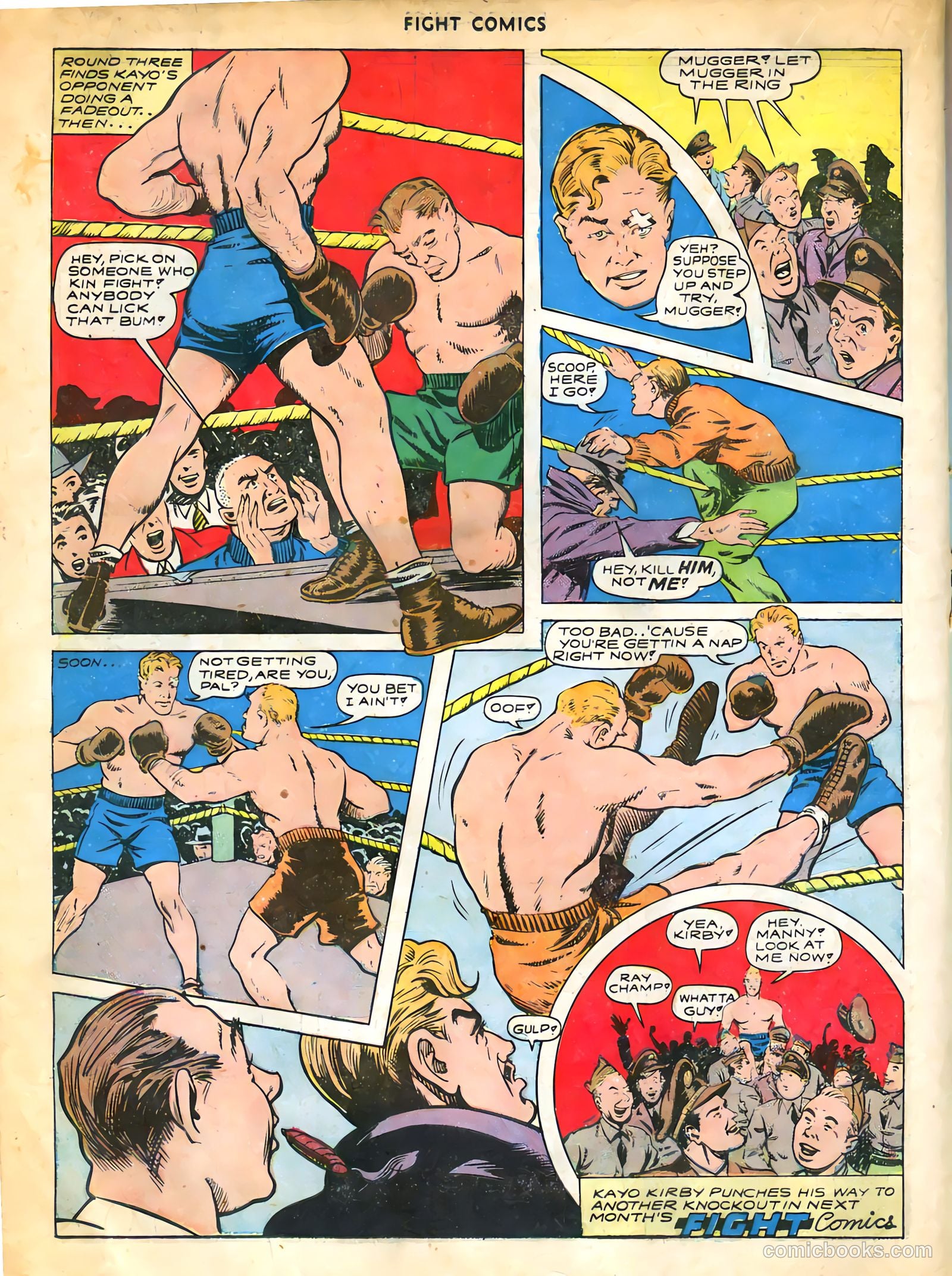 Fight Comics #28 — page 34 of 60