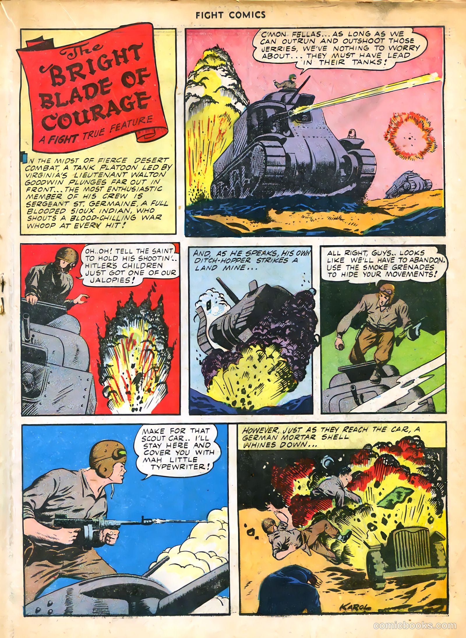 Fight Comics #28 — page 35 of 60
