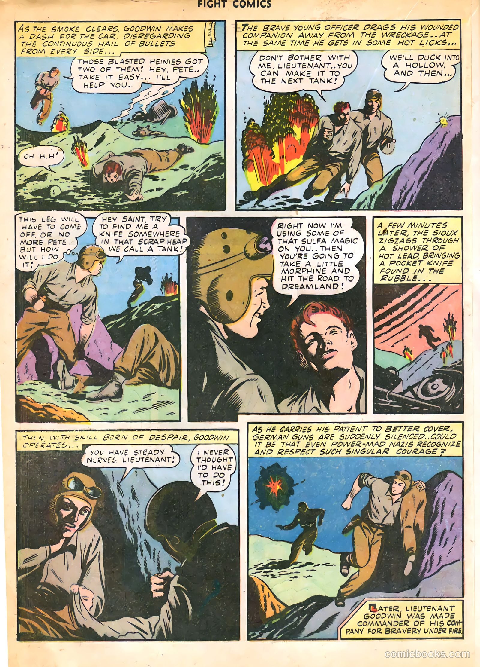 Fight Comics #28 — page 36 of 60