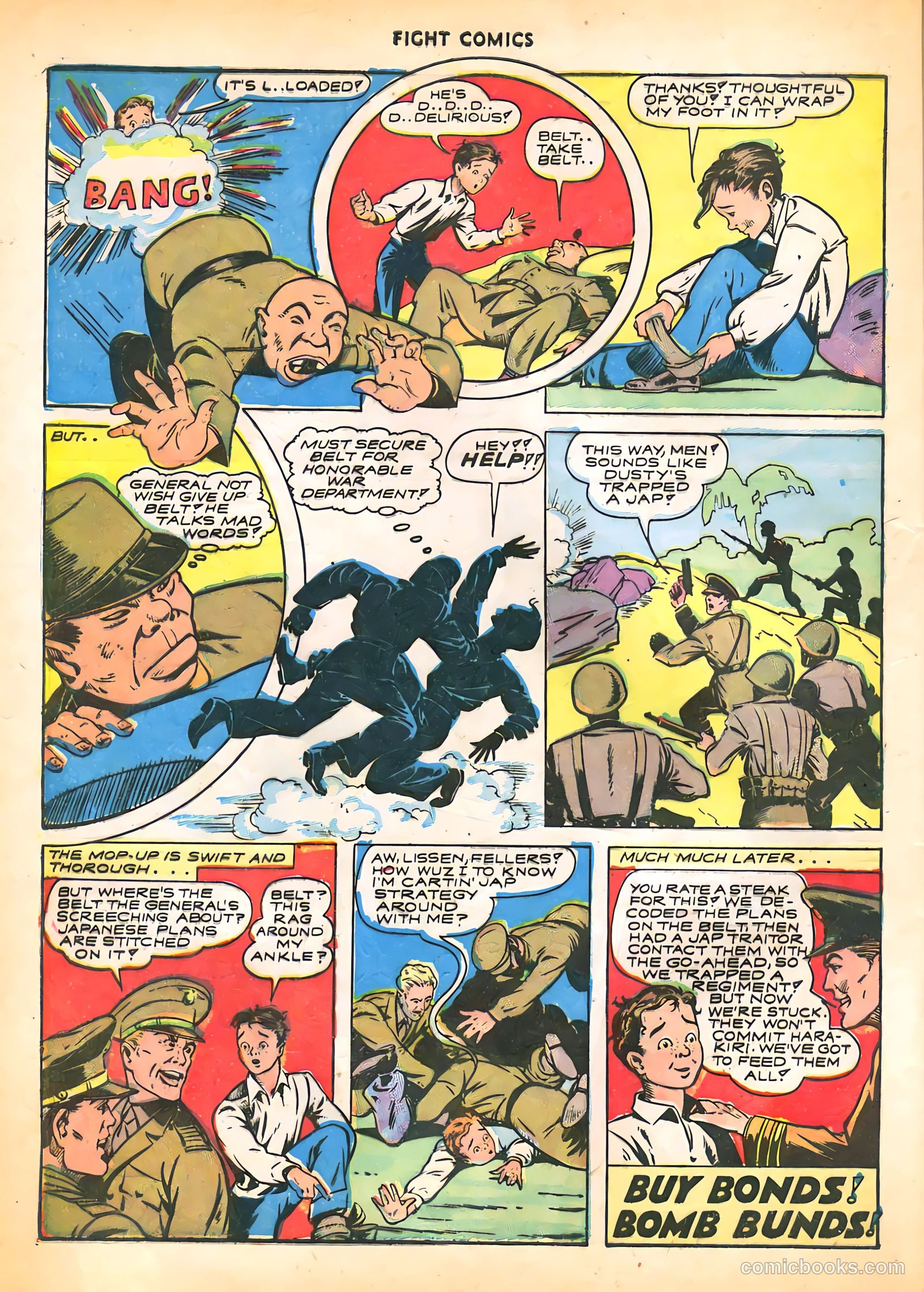 Fight Comics #28 — page 50 of 60