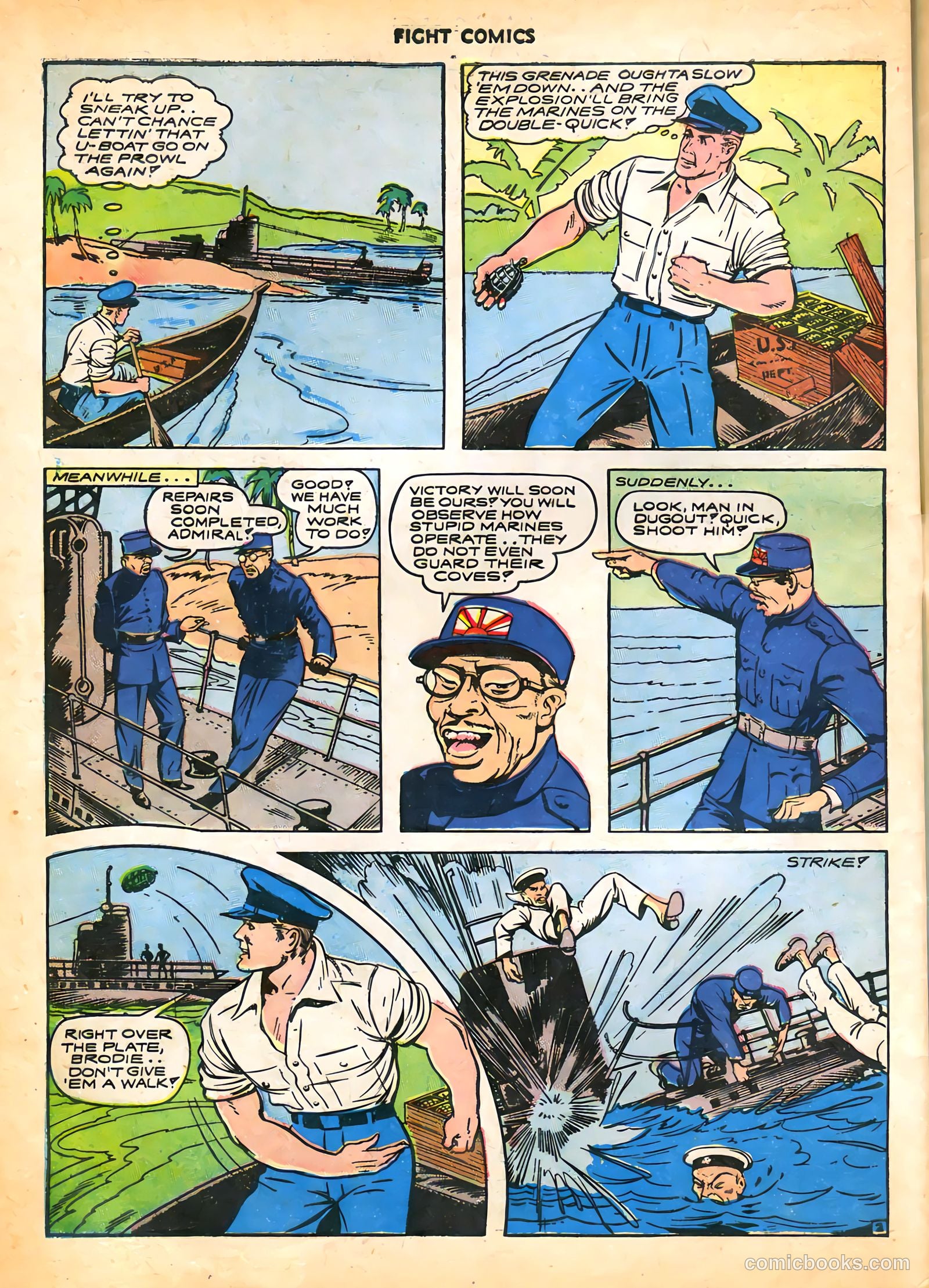Fight Comics #28 — page 52 of 60
