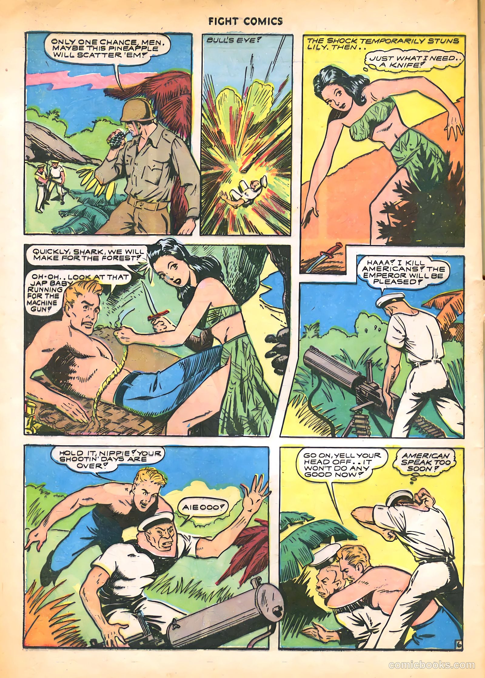 Fight Comics #28 — page 56 of 60
