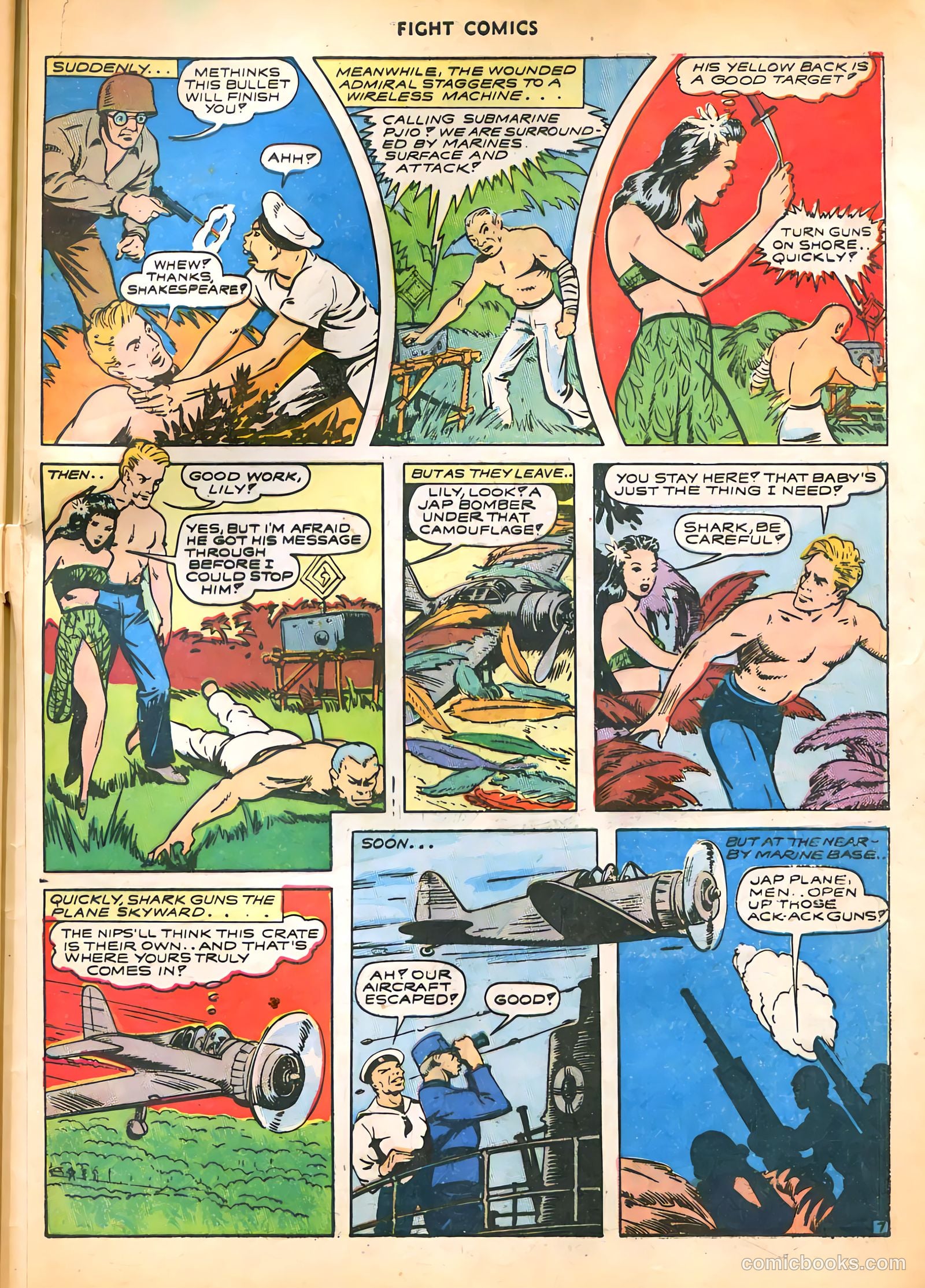Fight Comics #28 — page 57 of 60