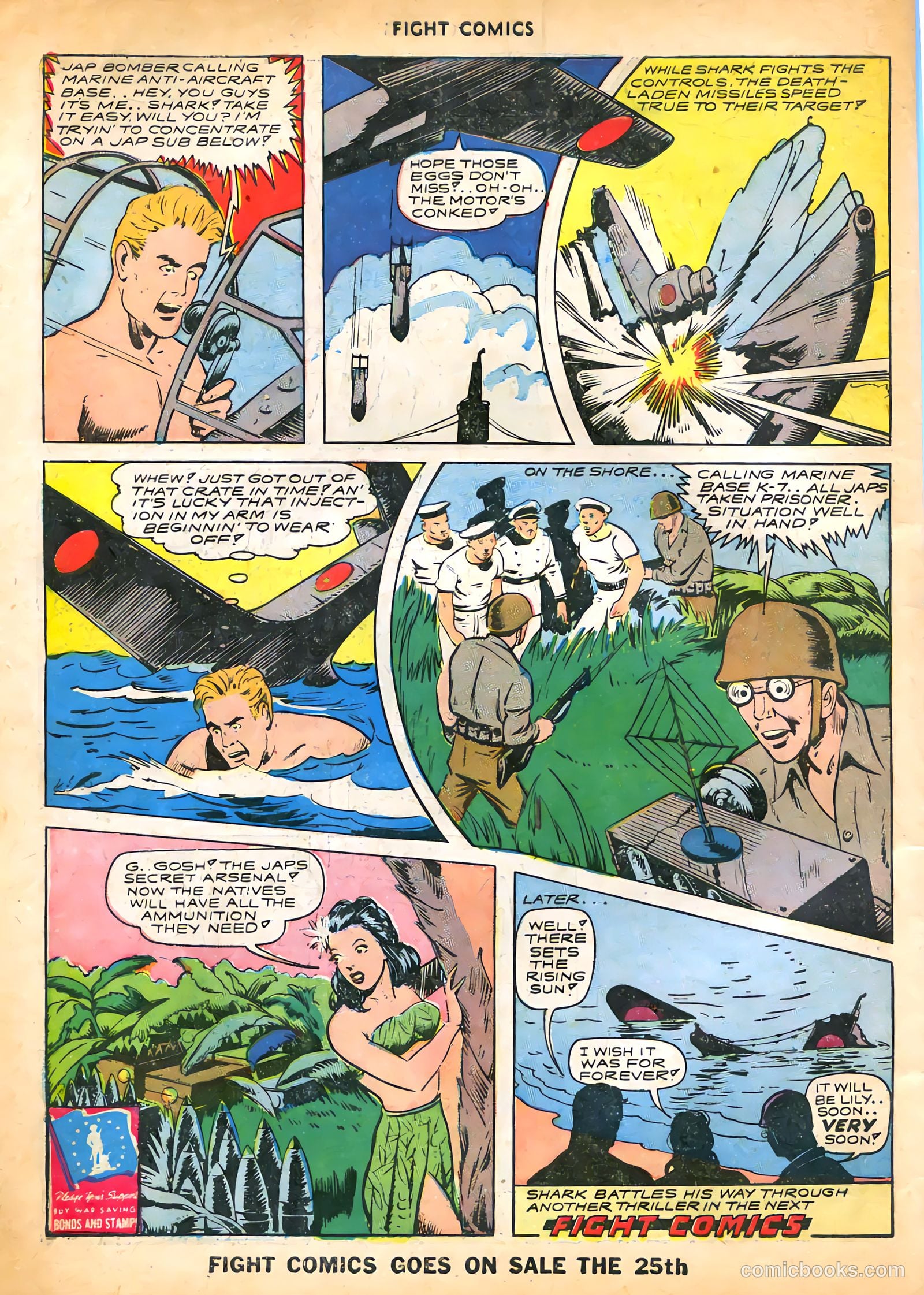 Fight Comics #28 — page 58 of 60
