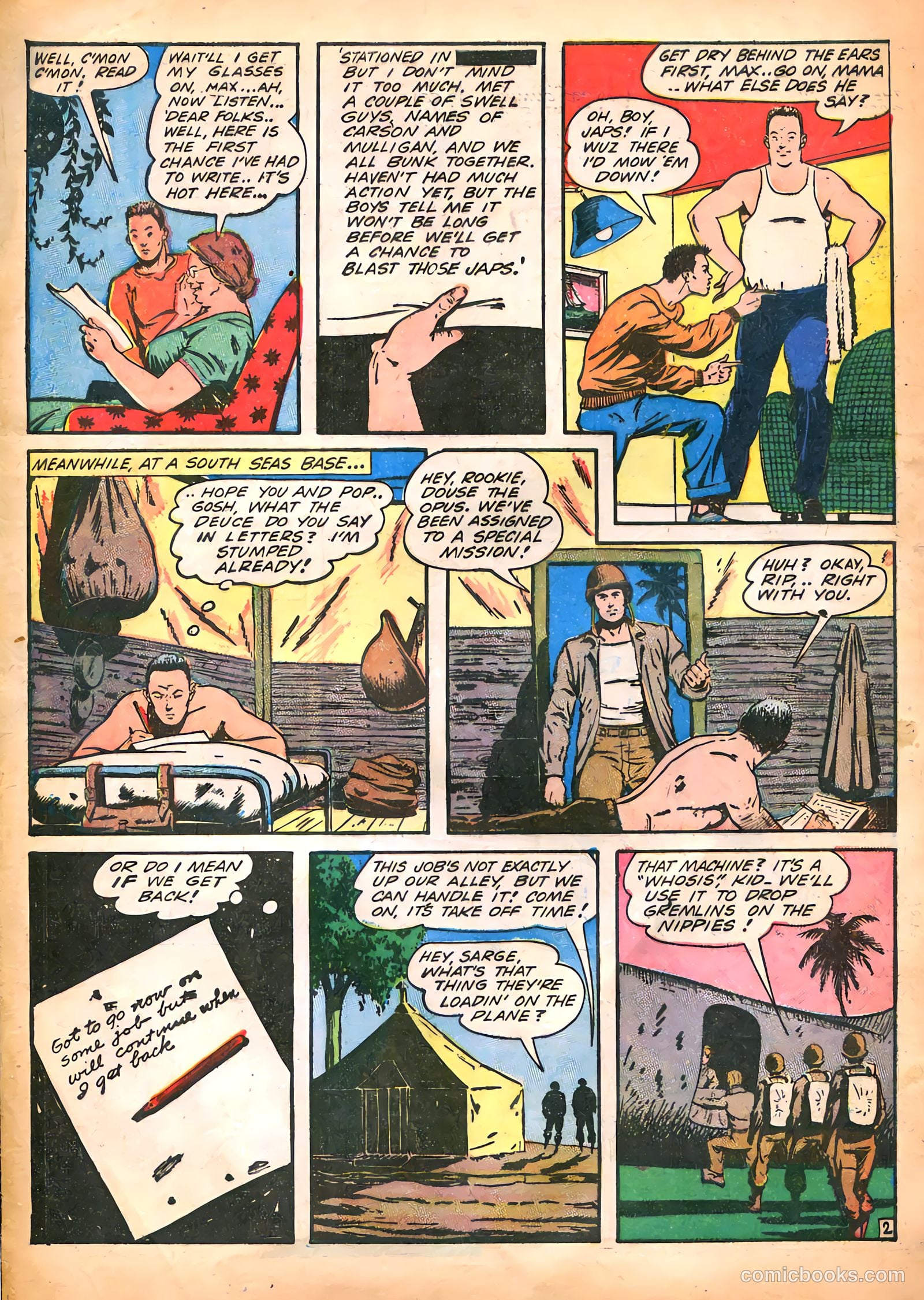 Fight Comics #29 — page 4 of 60