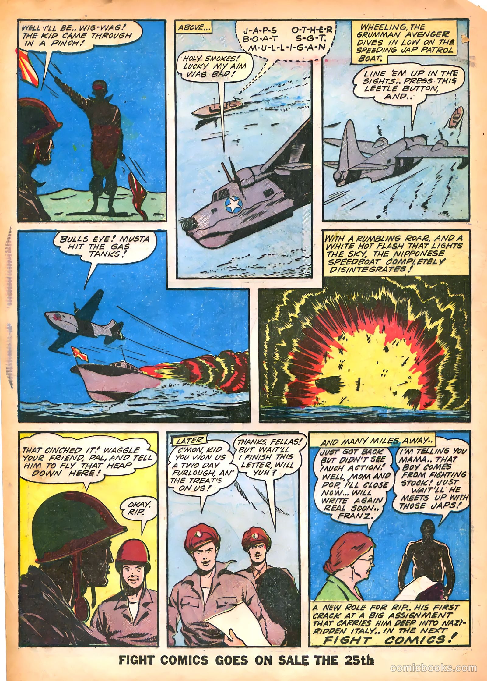 Fight Comics #29 — page 12 of 60