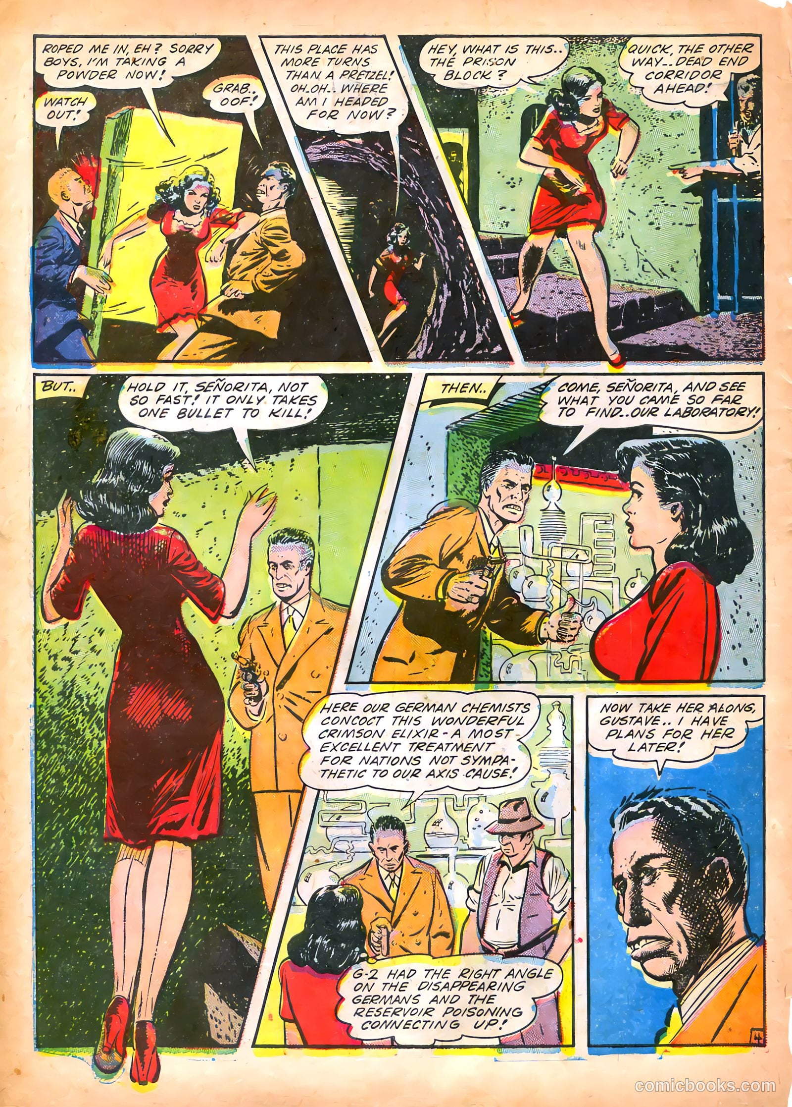 Fight Comics #29 — page 16 of 60