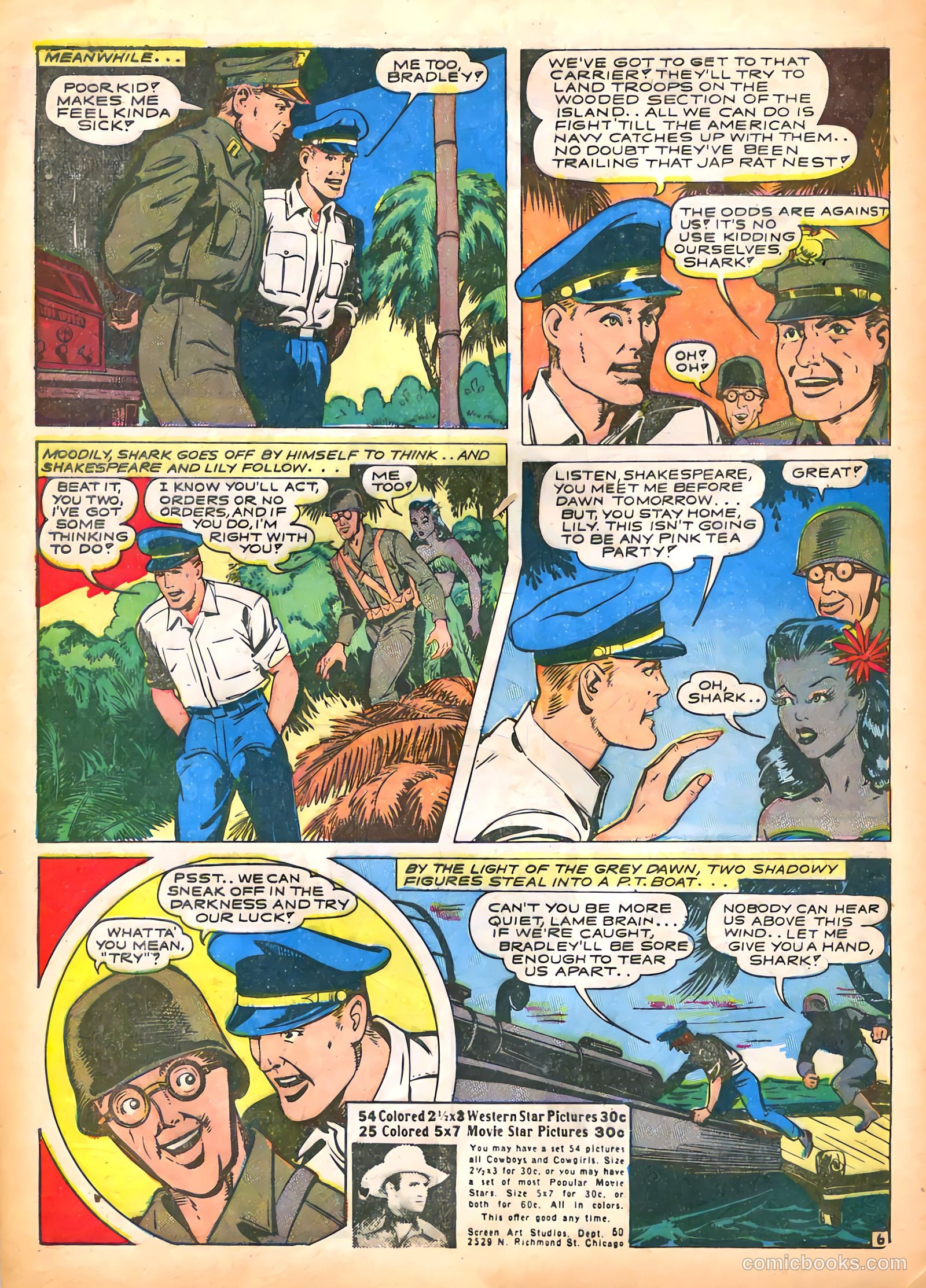 Fight Comics #29 — page 56 of 60
