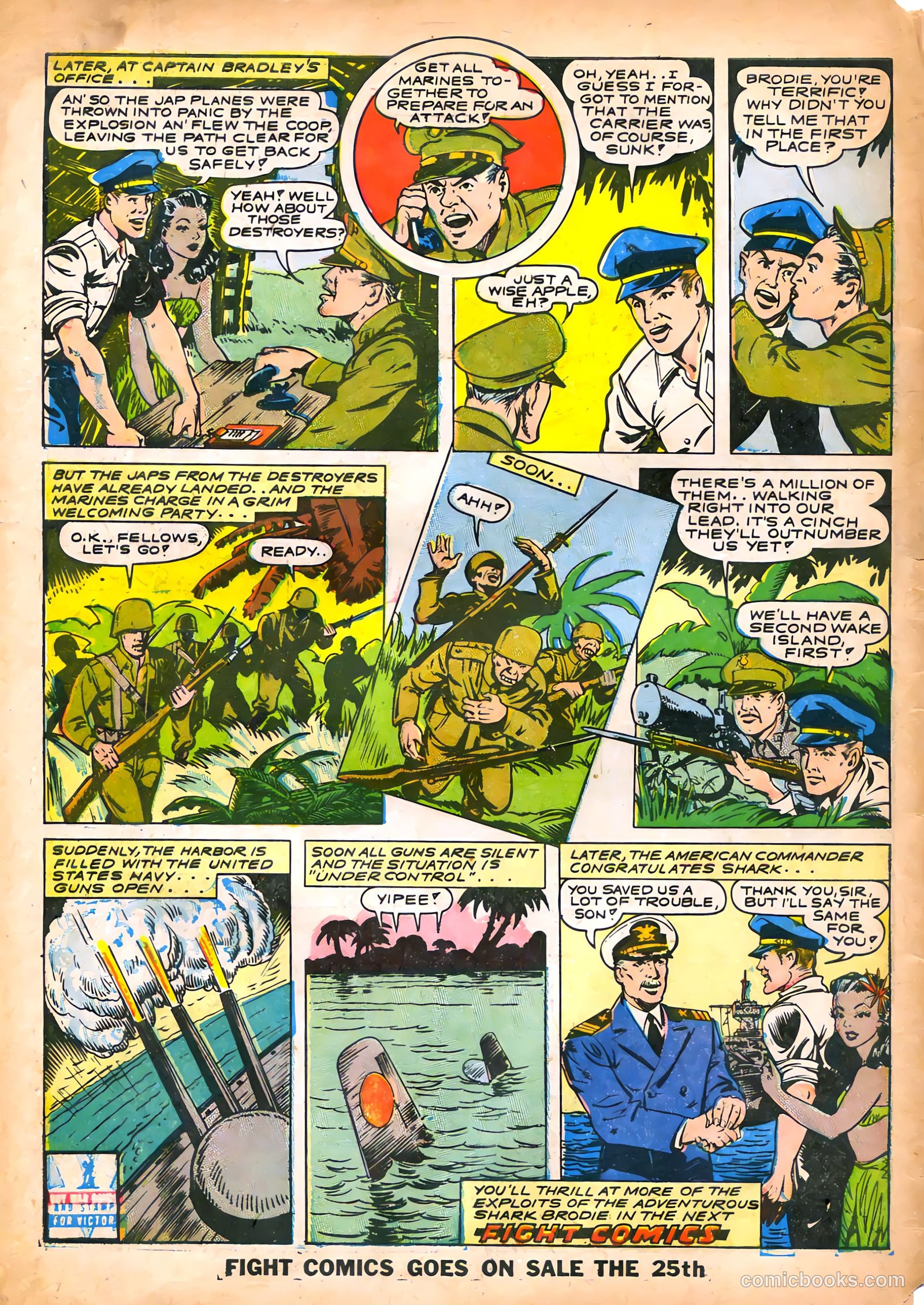 Fight Comics #29 — page 58 of 60