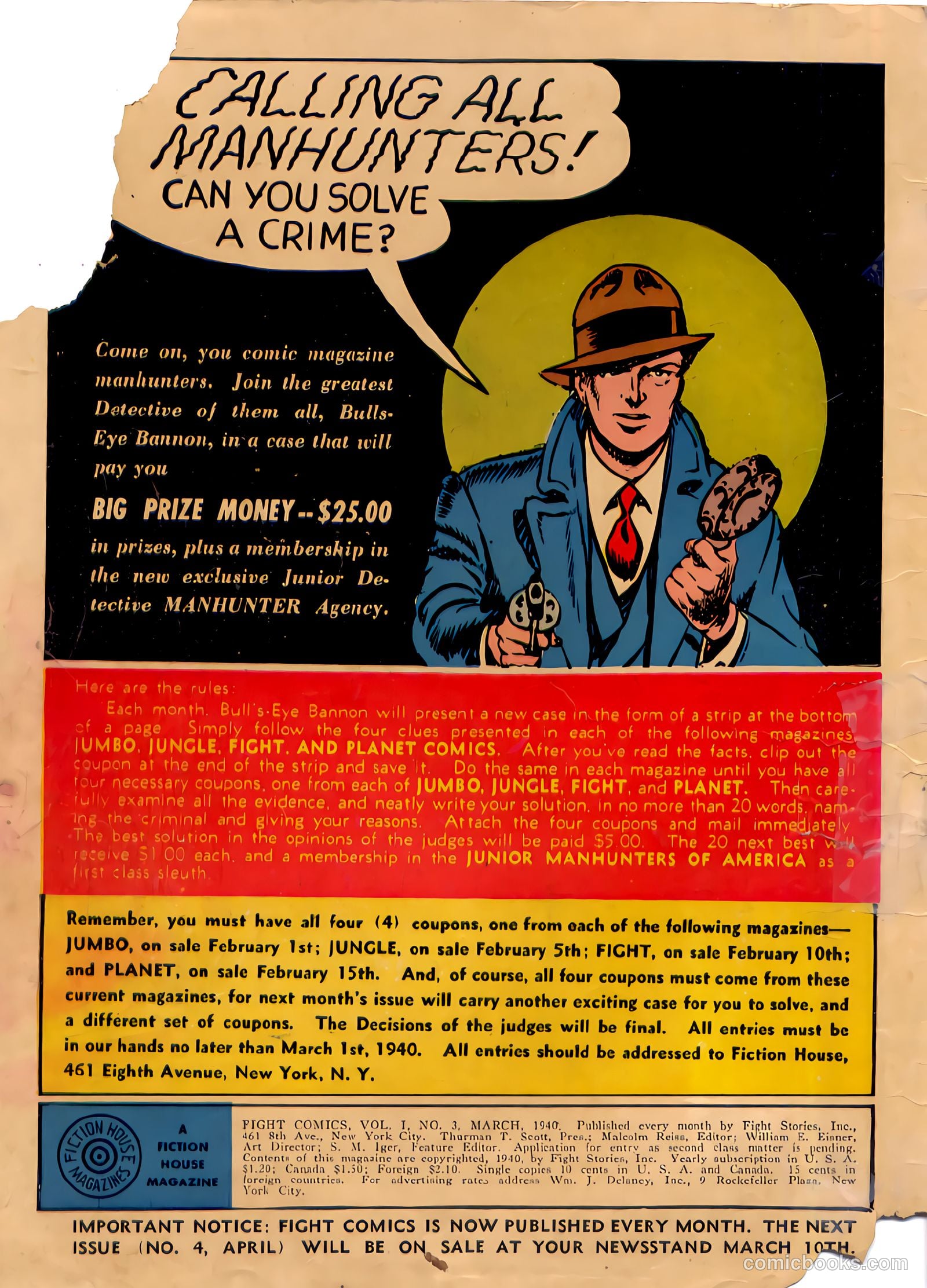 Fight Comics #3 — page 2 of 68