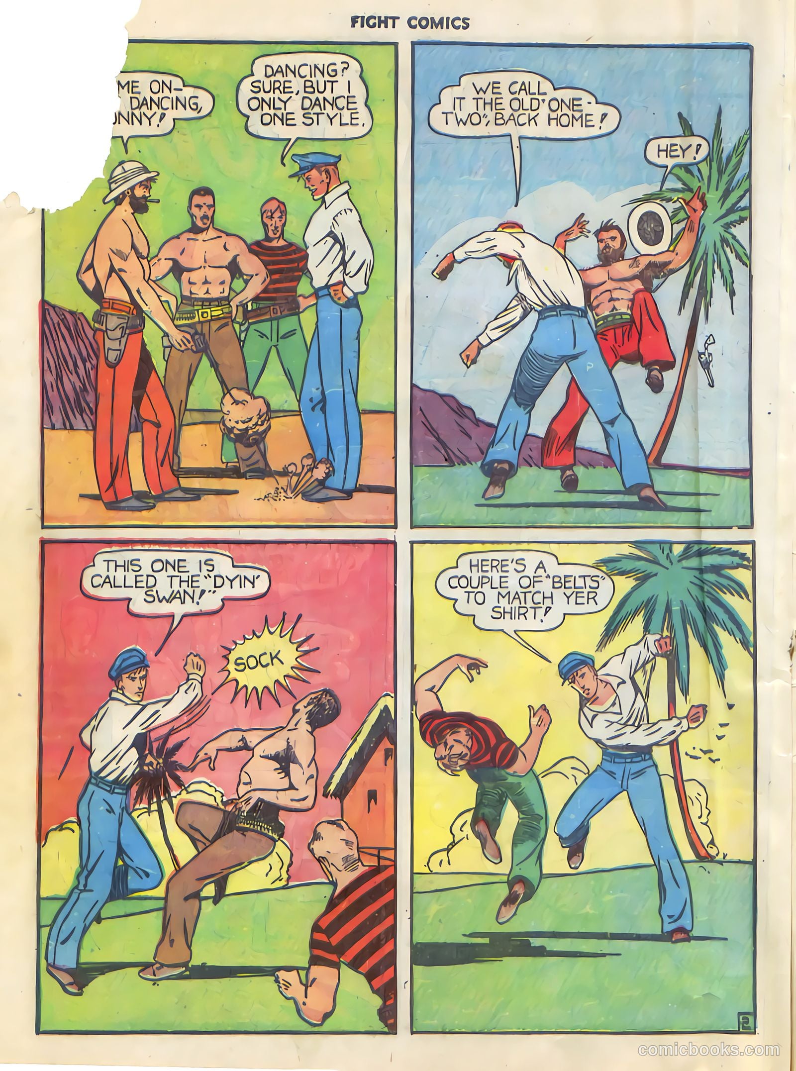 Fight Comics #3 — page 4 of 68