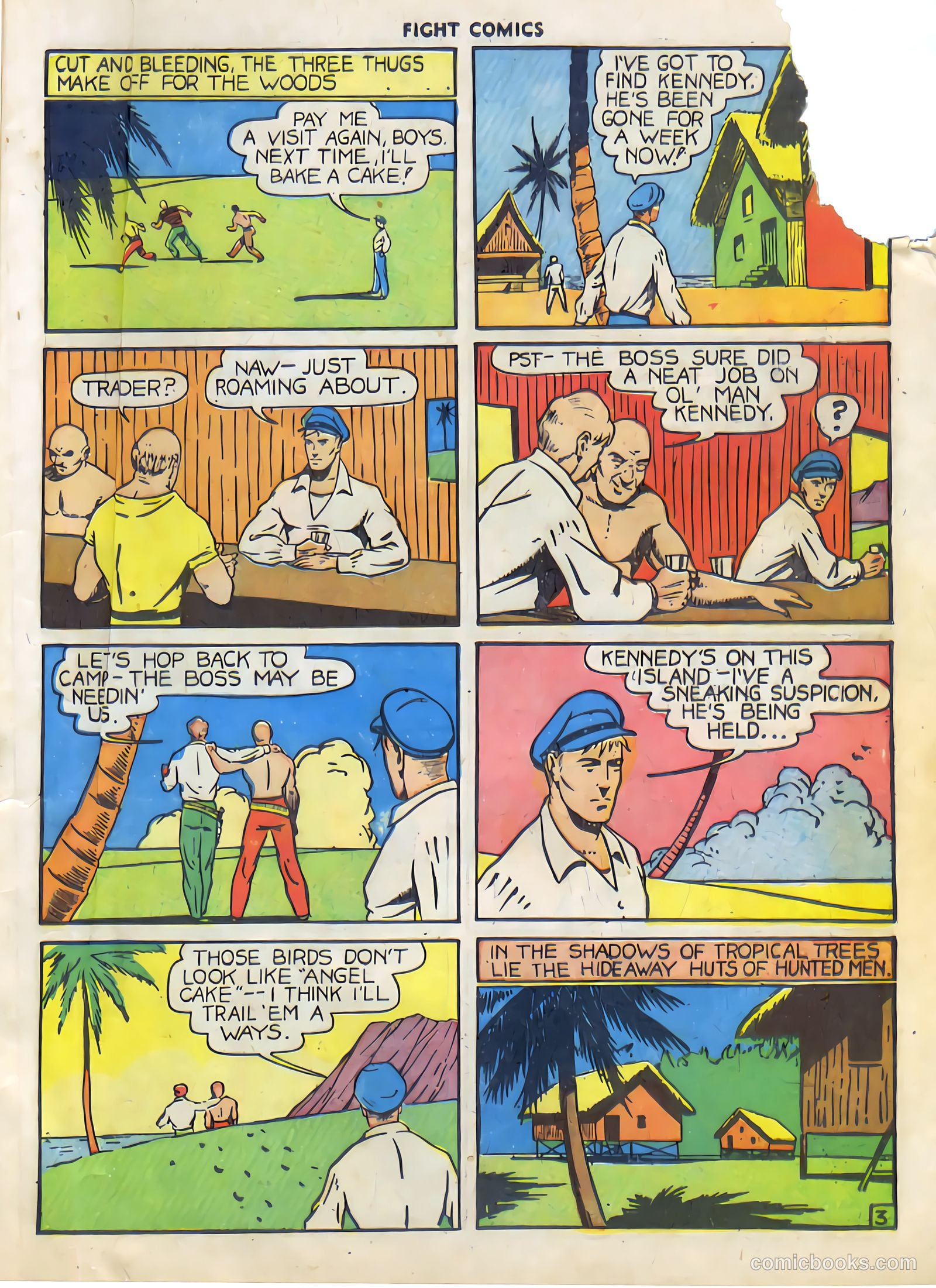 Fight Comics #3 — page 5 of 68
