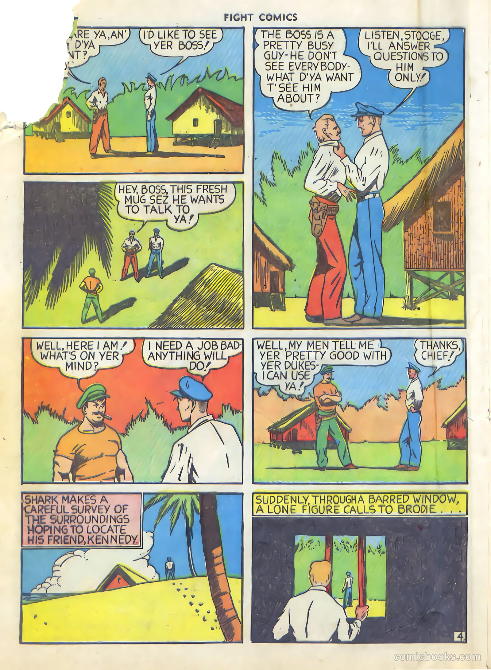 Fight Comics #3 — page 6 of 68