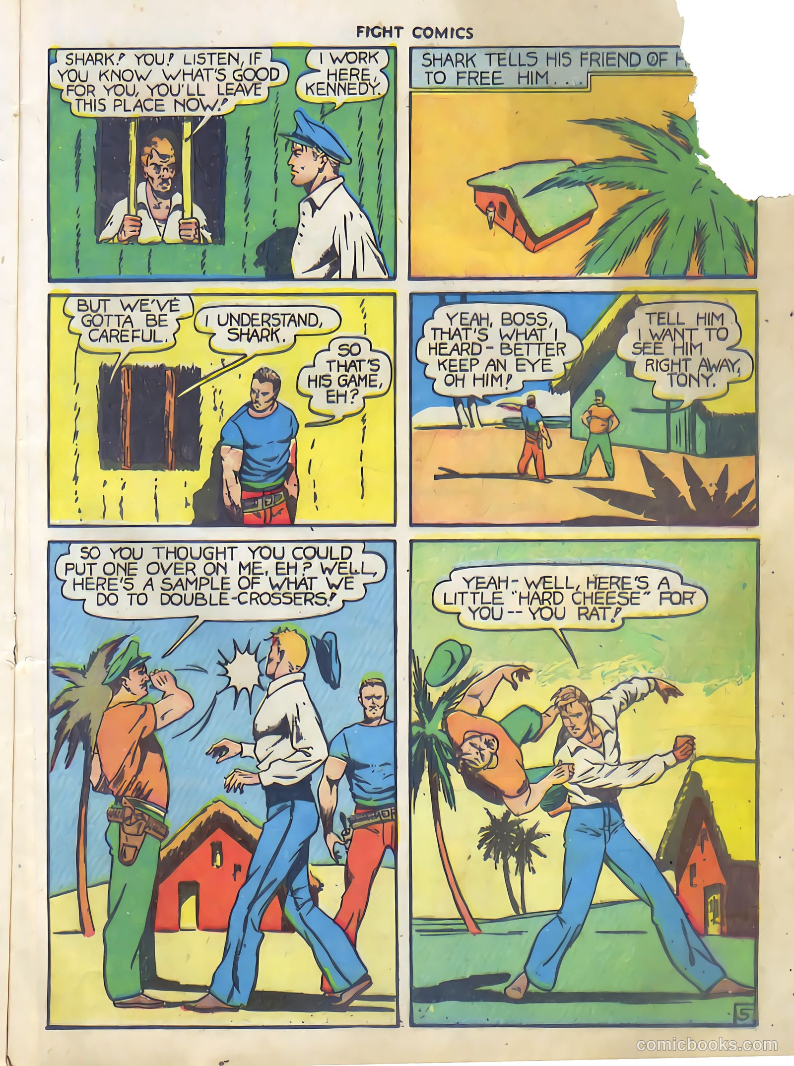 Fight Comics #3 — page 7 of 68