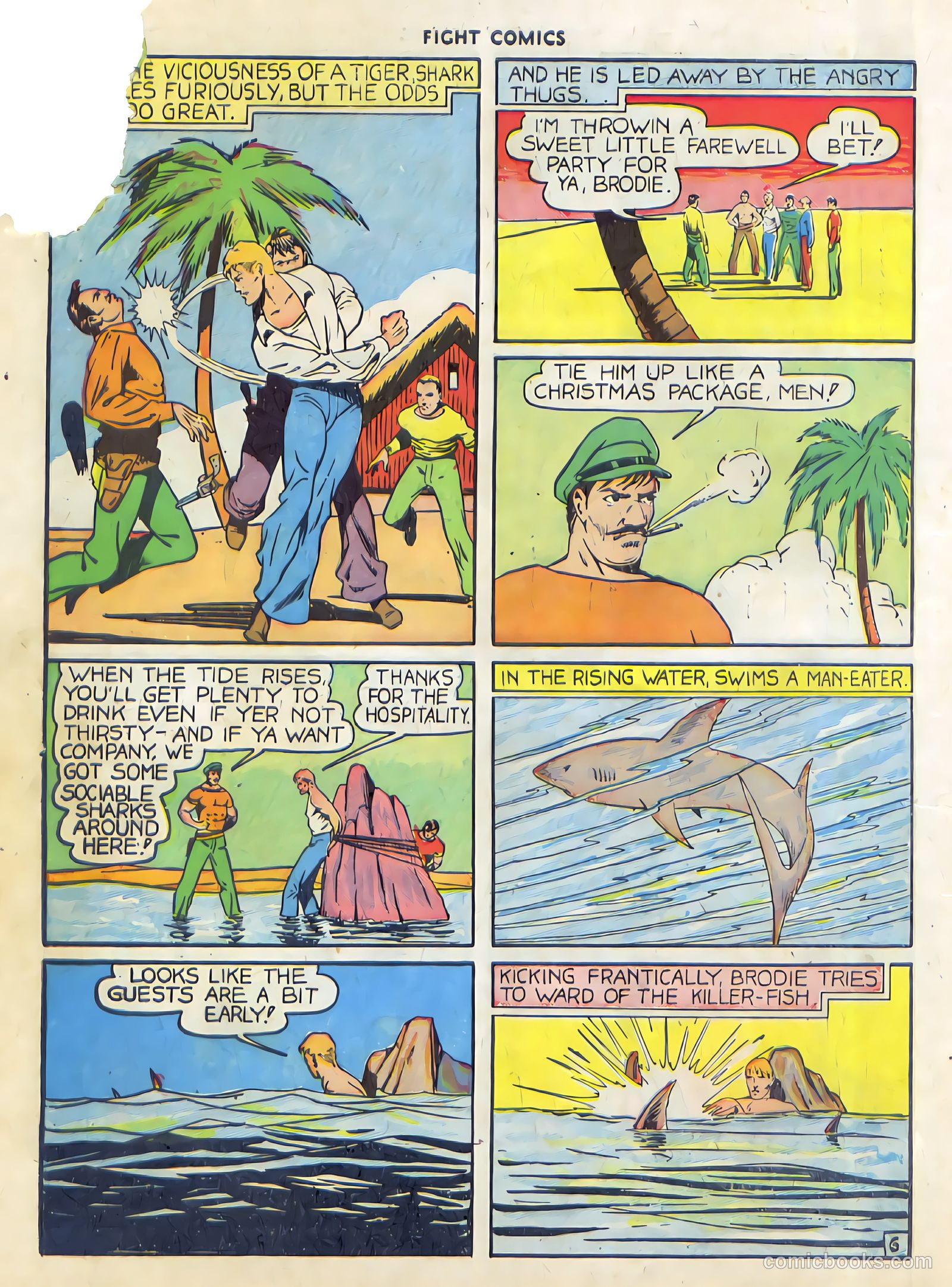 Fight Comics #3 — page 8 of 68