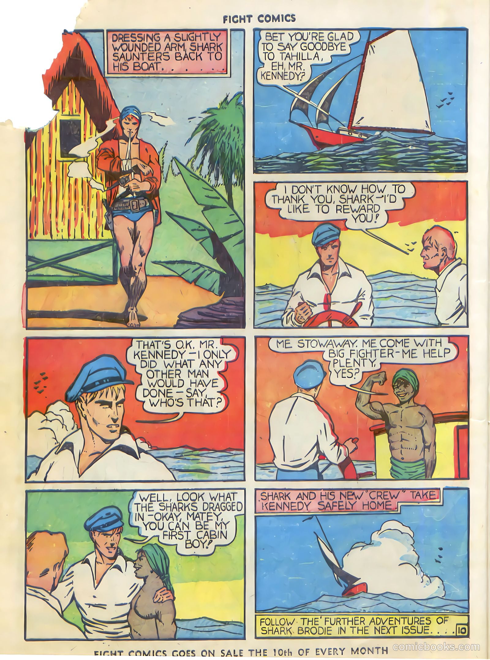 Fight Comics #3 — page 12 of 68