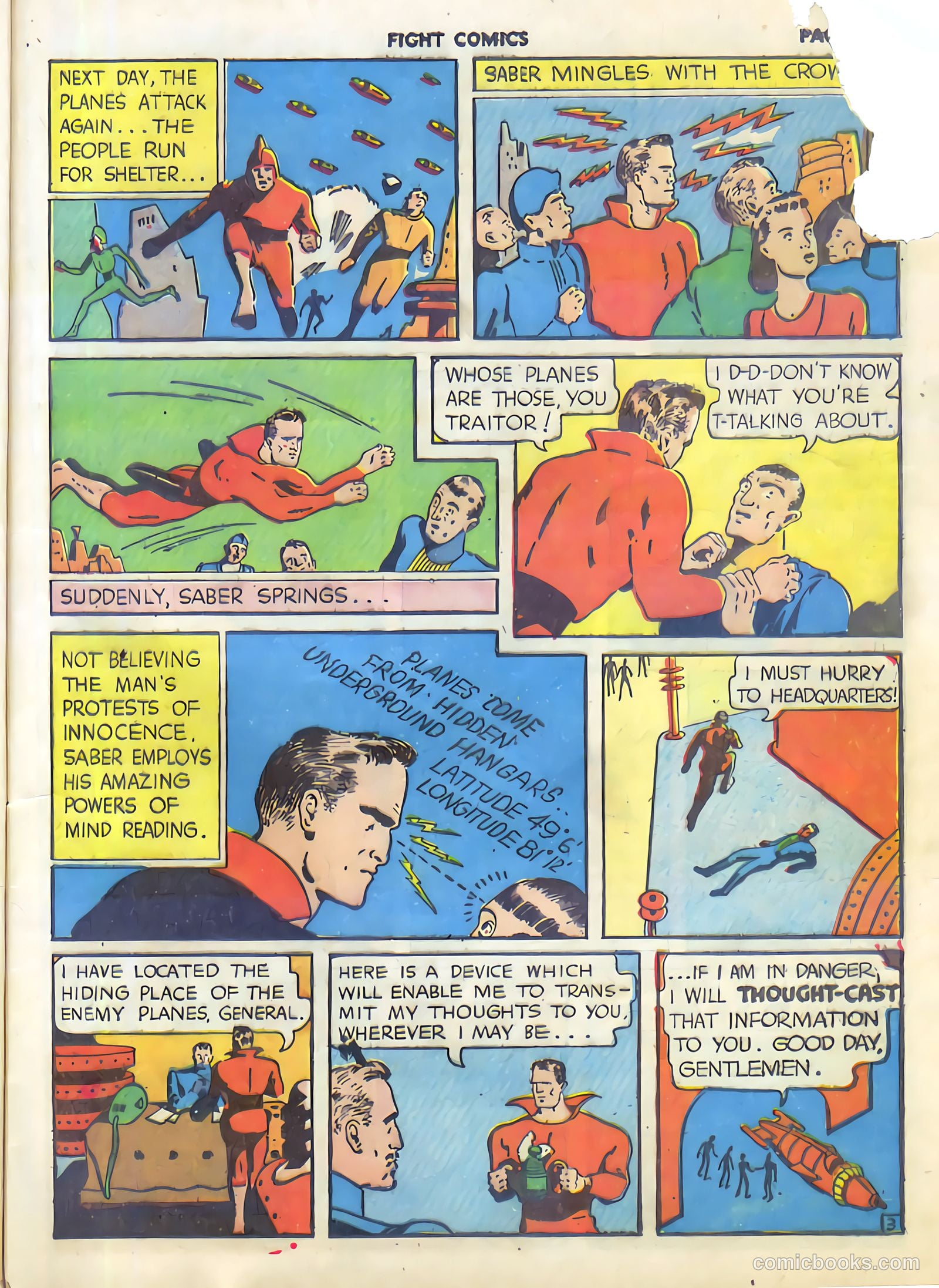 Fight Comics #3 — page 15 of 68