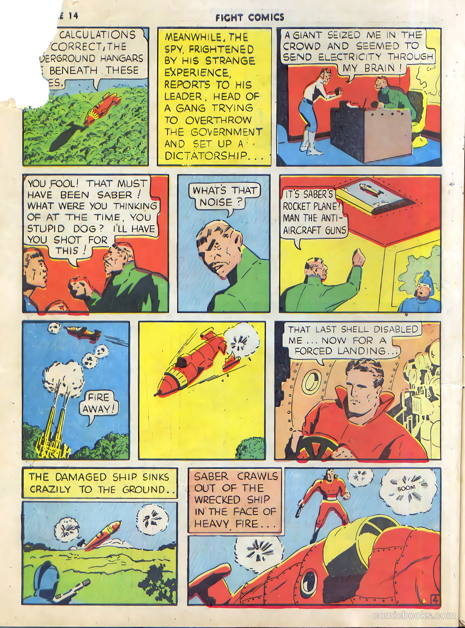 Fight Comics #3 — page 16 of 68