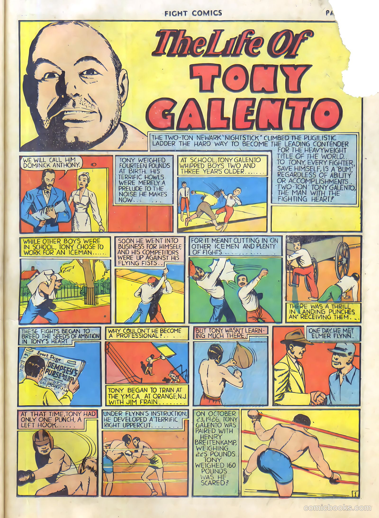 Fight Comics #3 — page 19 of 68