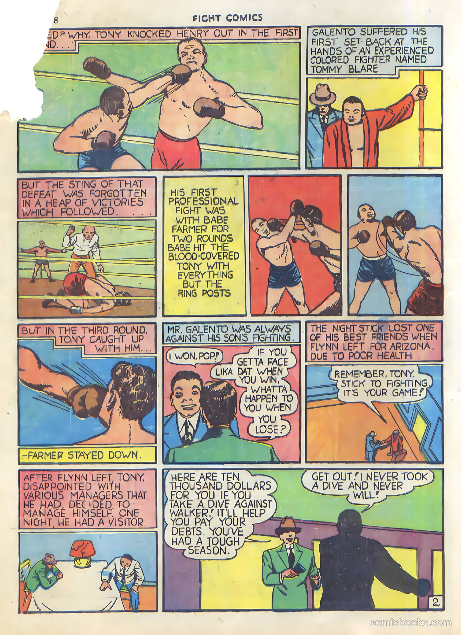 Fight Comics #3 — page 20 of 68