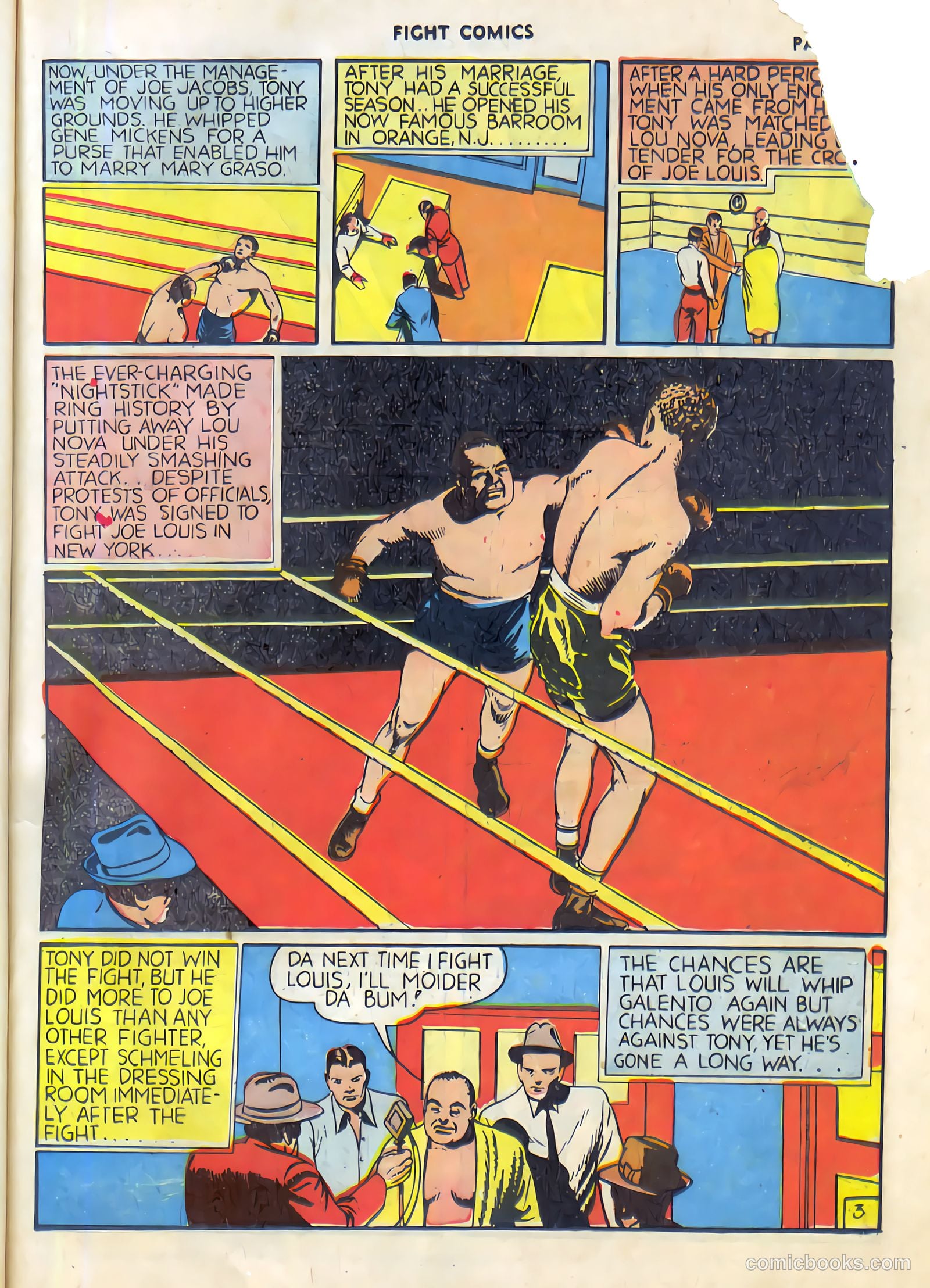 Fight Comics #3 — page 21 of 68
