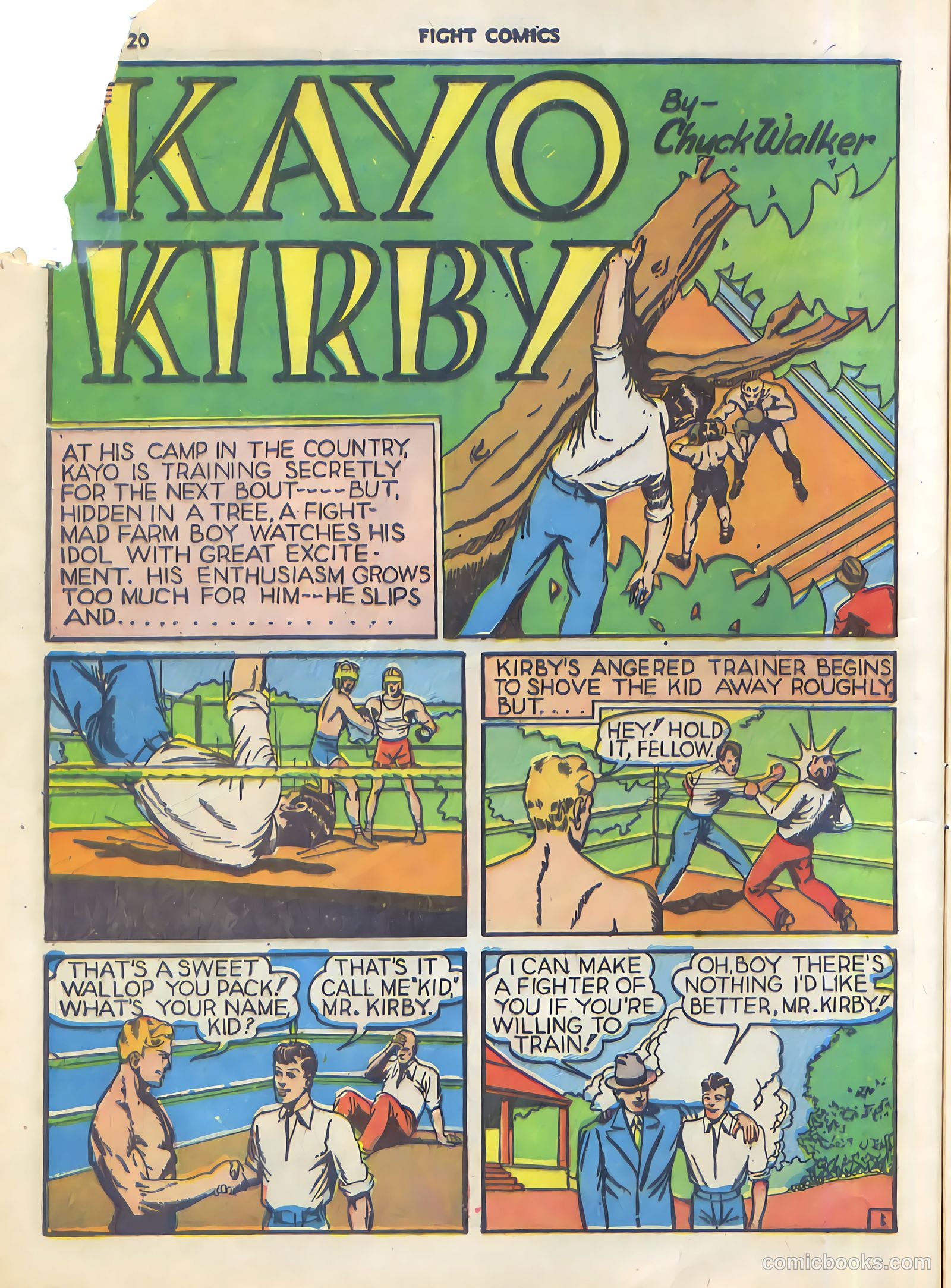 Fight Comics #3 — page 22 of 68