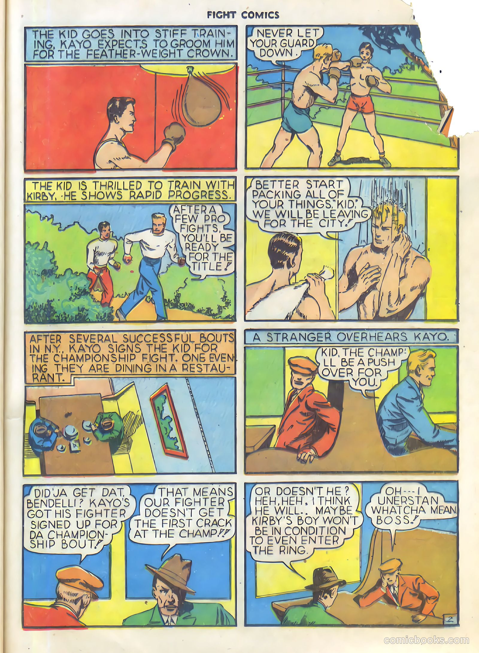 Fight Comics #3 — page 23 of 68