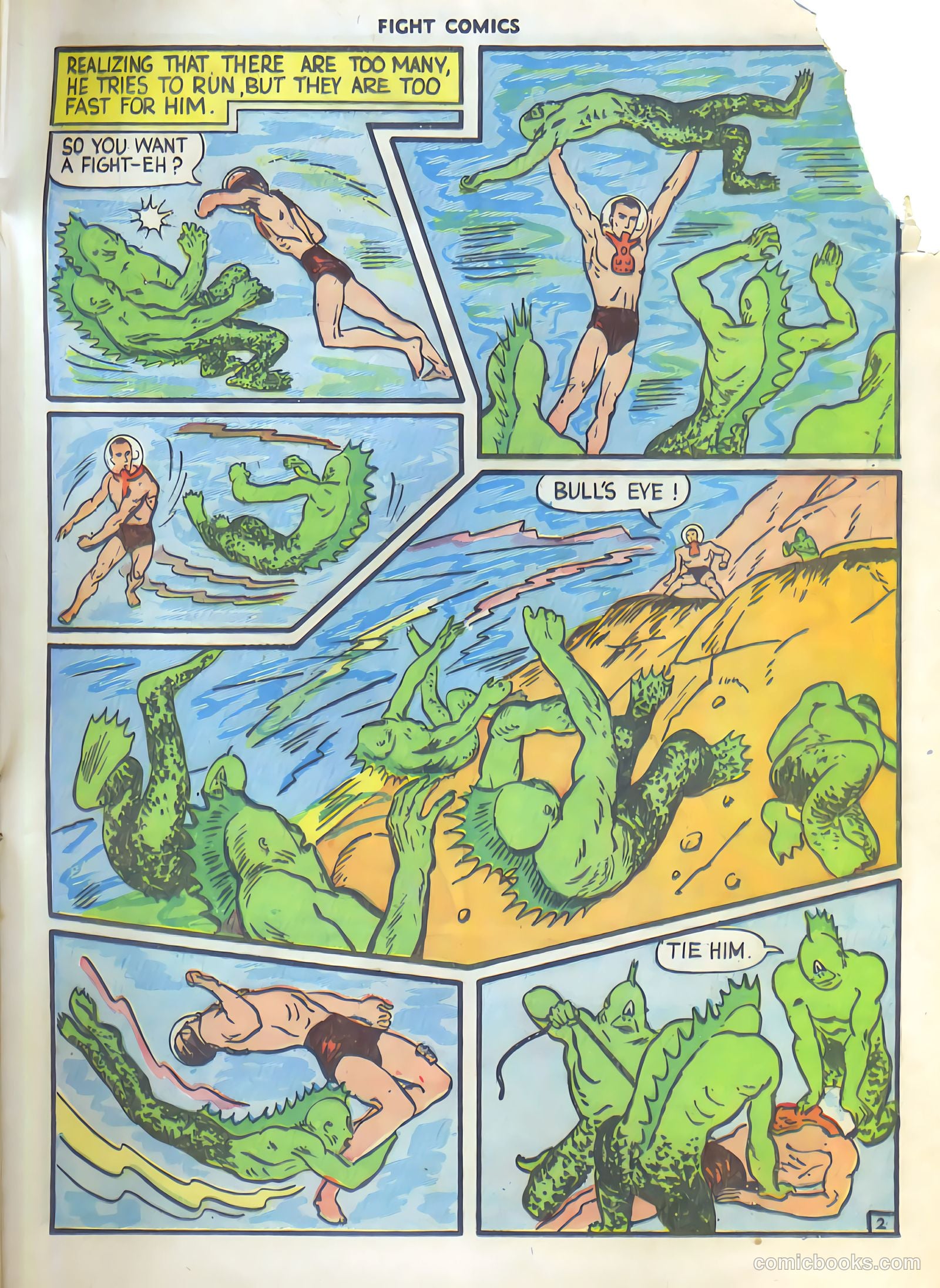Fight Comics #3 — page 31 of 68