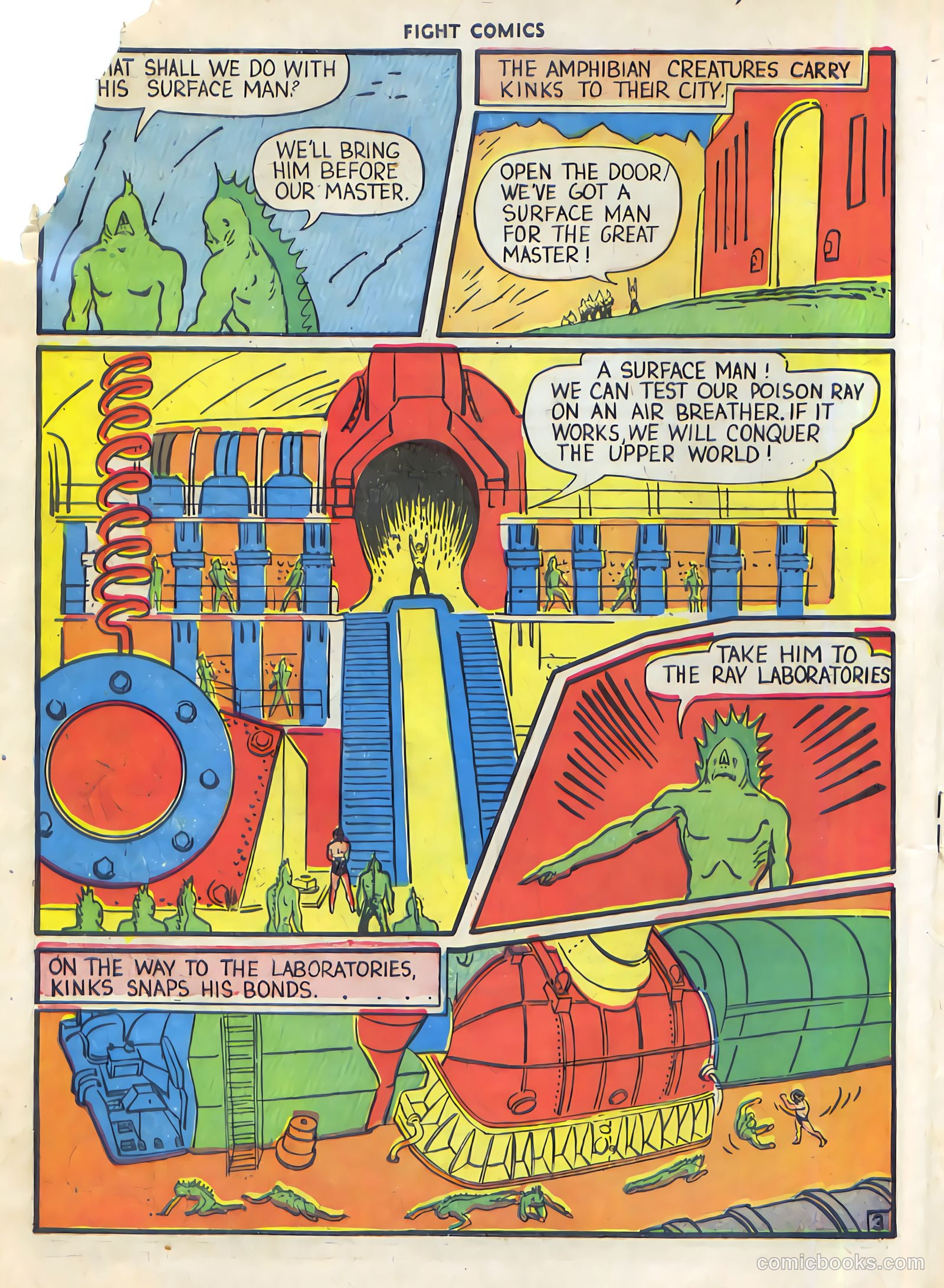 Fight Comics #3 — page 32 of 68