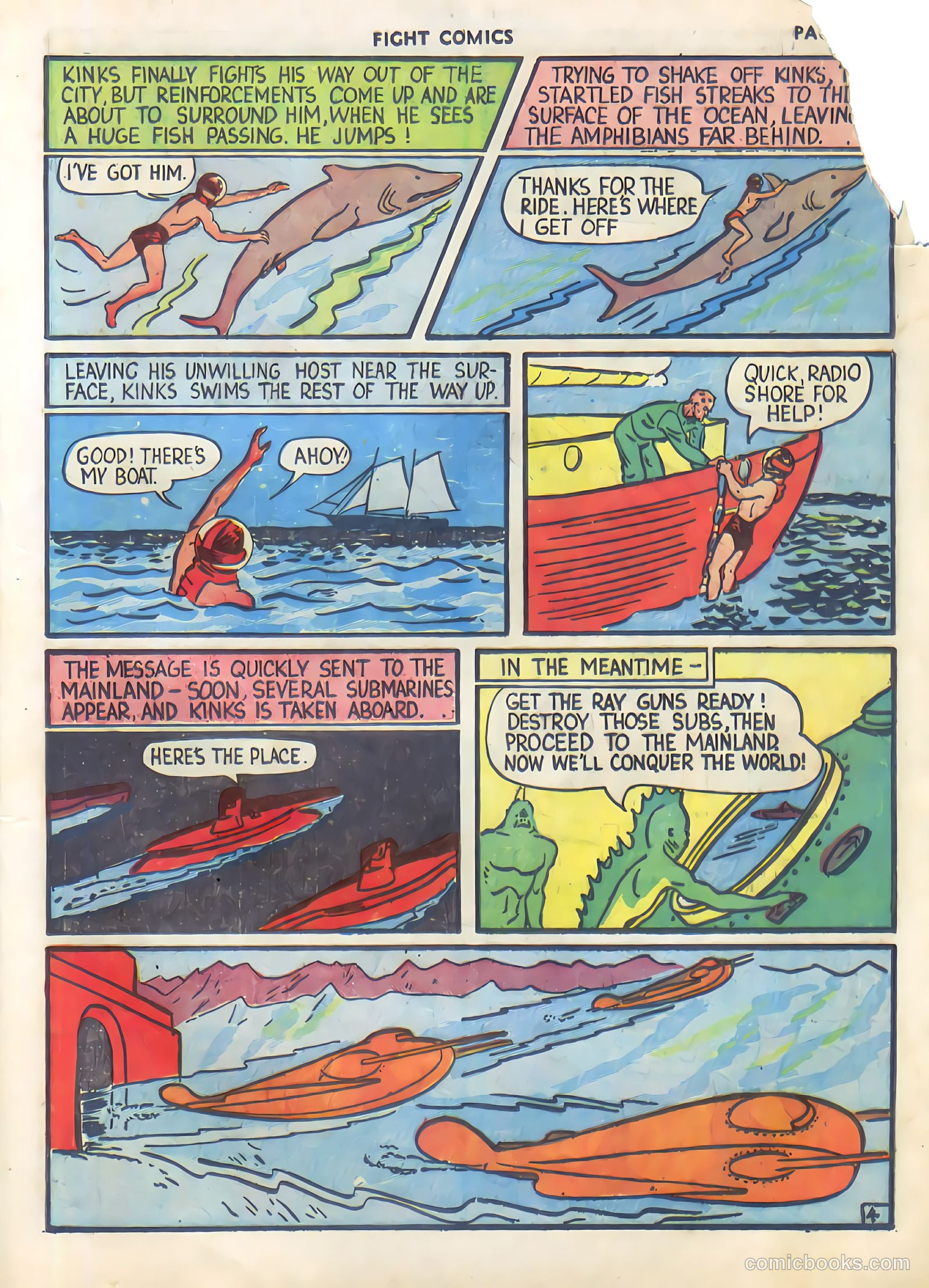 Fight Comics #3 — page 33 of 68