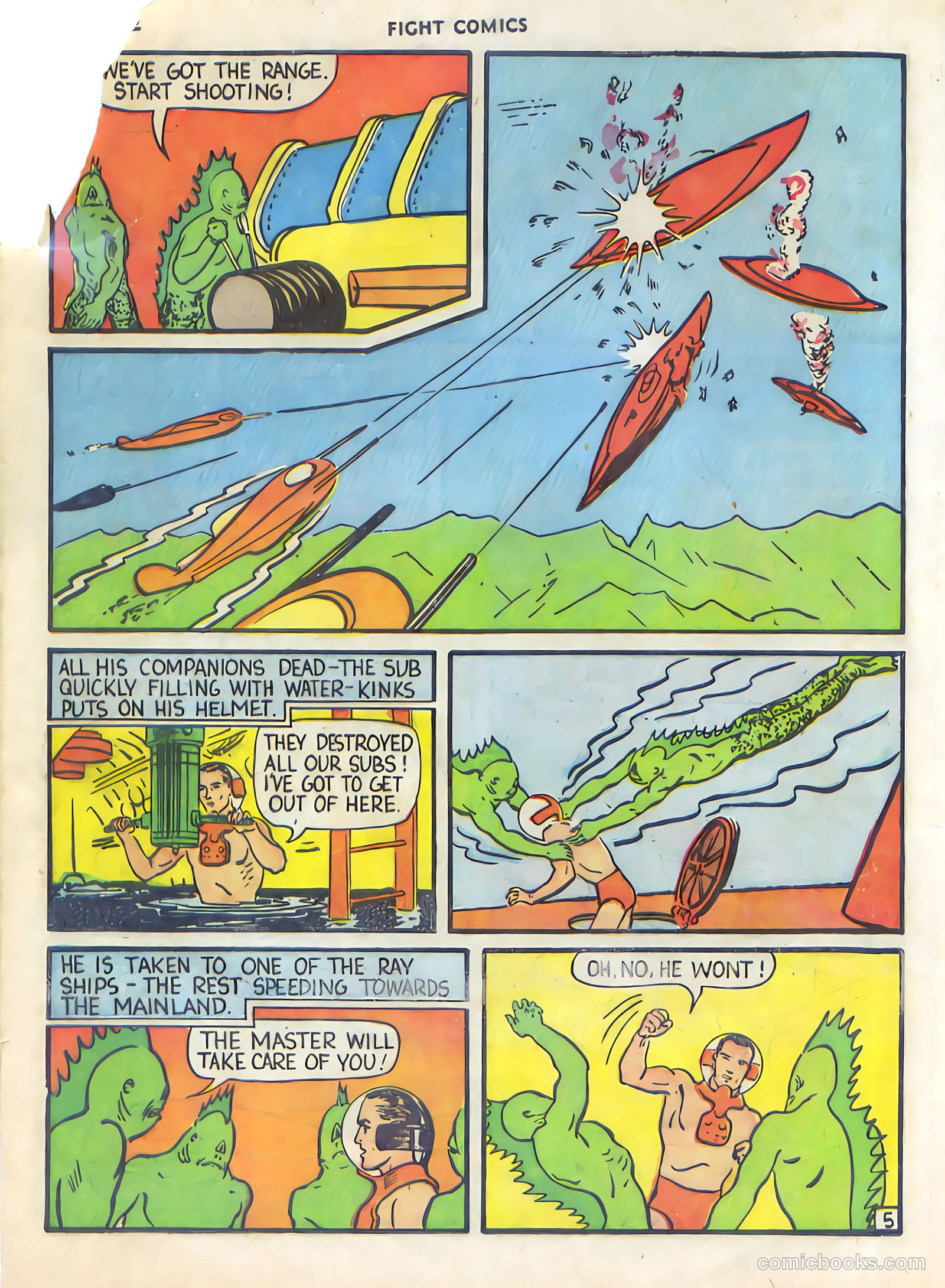 Fight Comics #3 — page 34 of 68