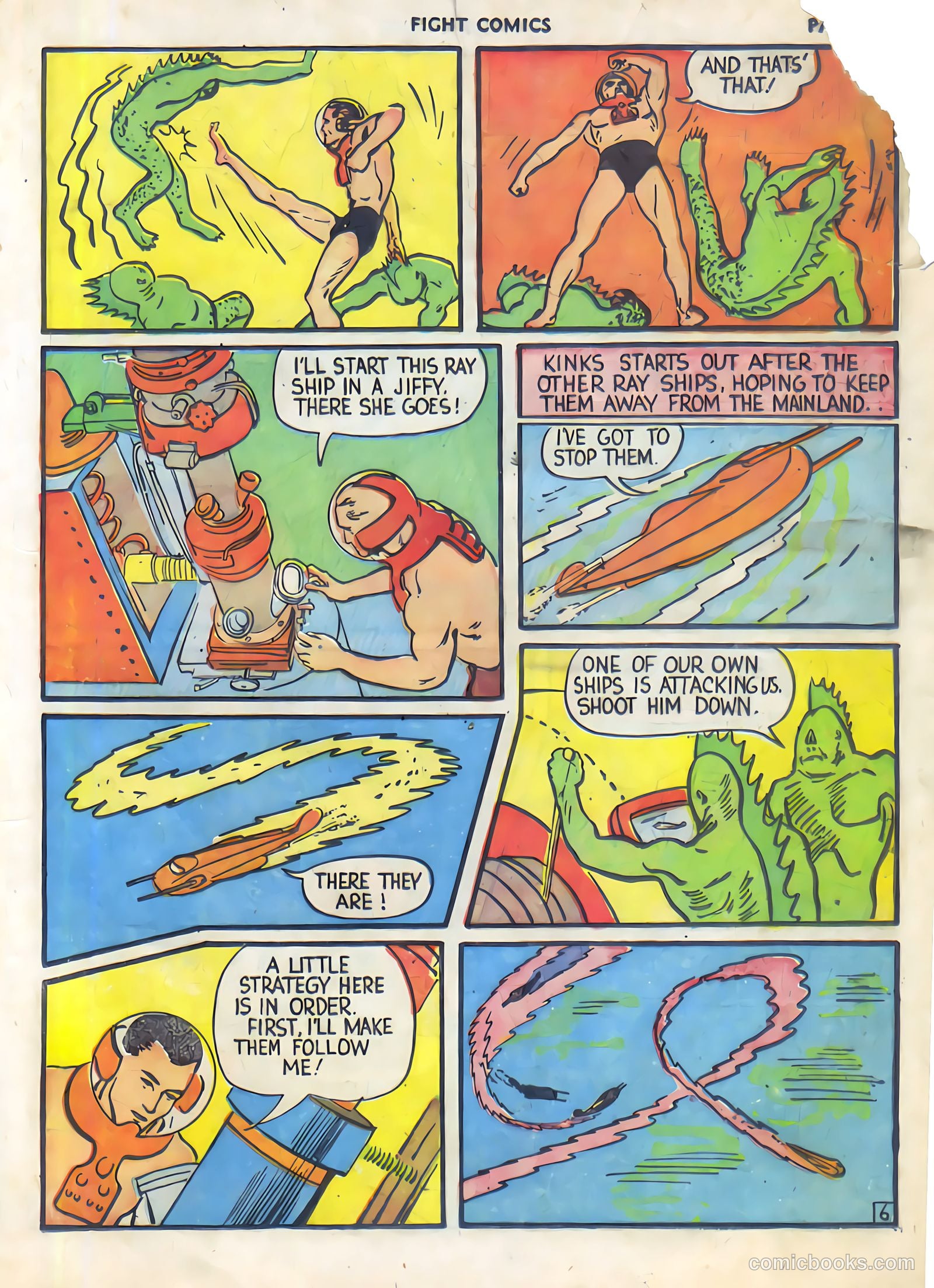 Fight Comics #3 — page 35 of 68