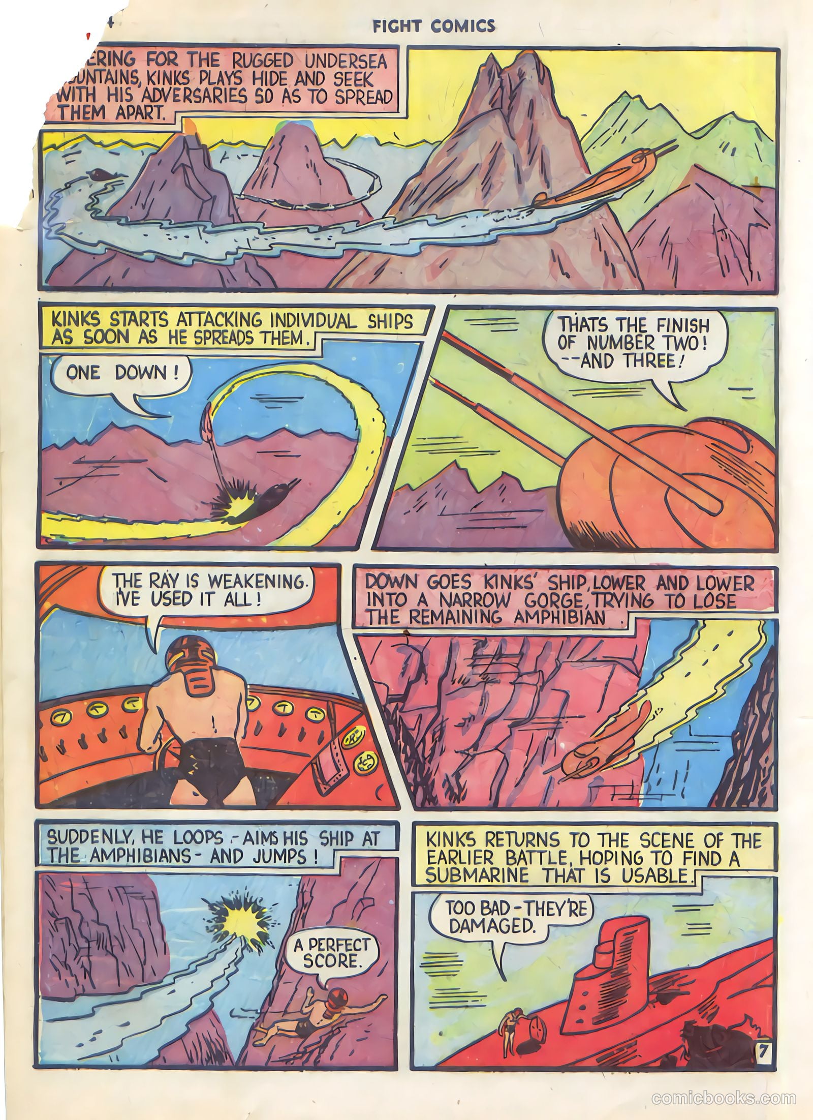 Fight Comics #3 — page 36 of 68