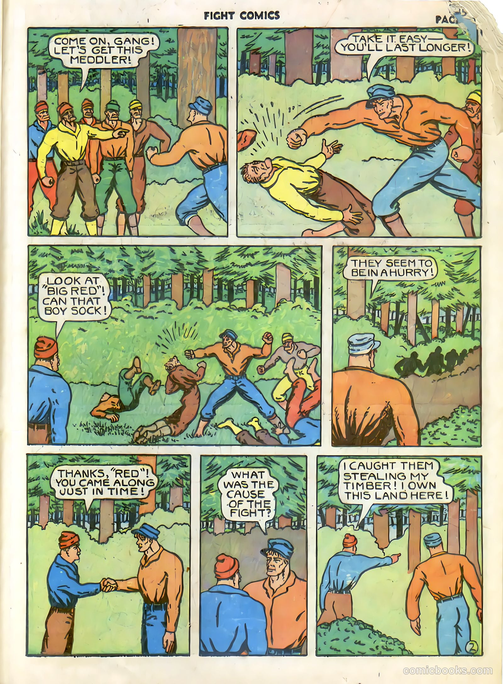 Fight Comics #3 — page 41 of 68