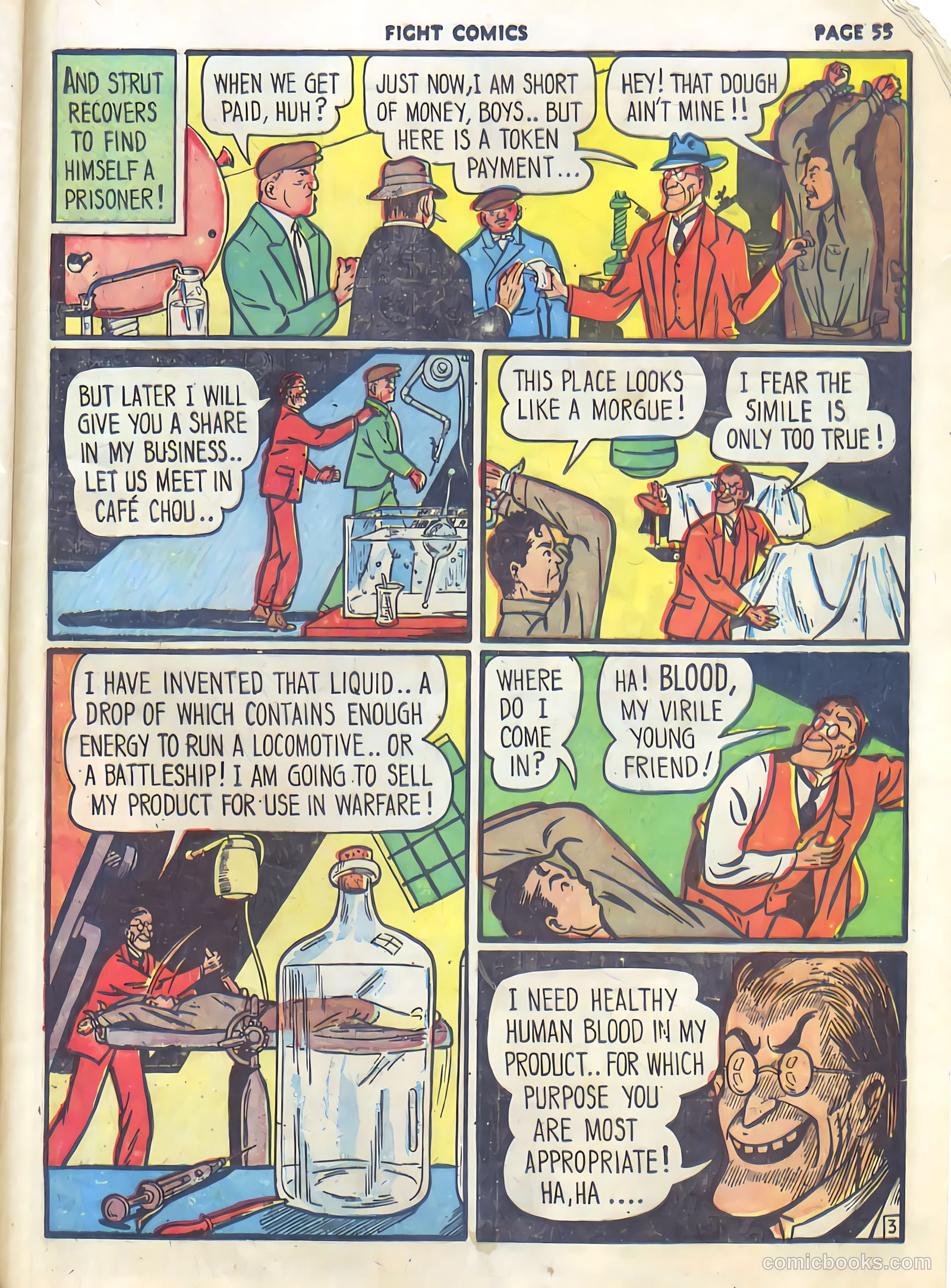 Fight Comics #3 — page 57 of 68