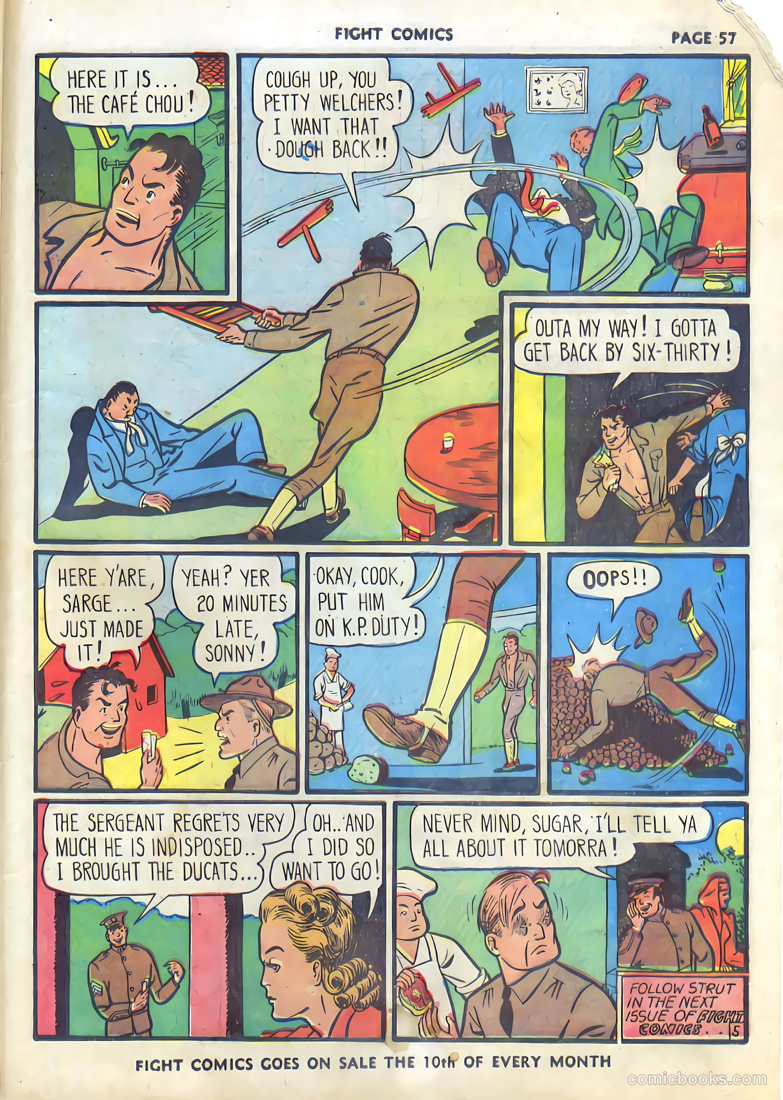 Fight Comics #3 — page 59 of 68