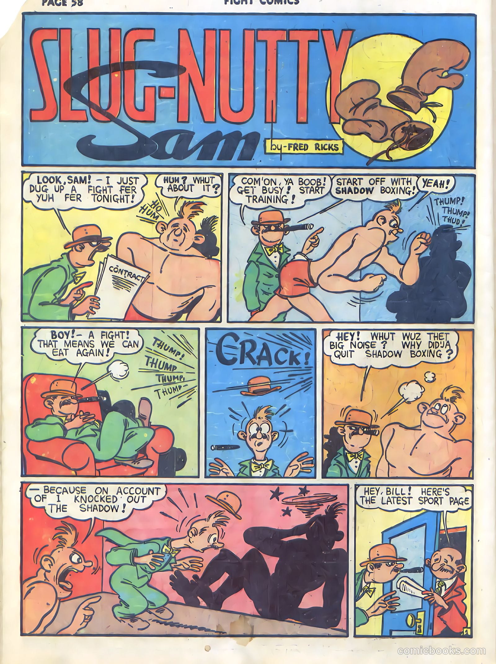 Fight Comics #3 — page 60 of 68