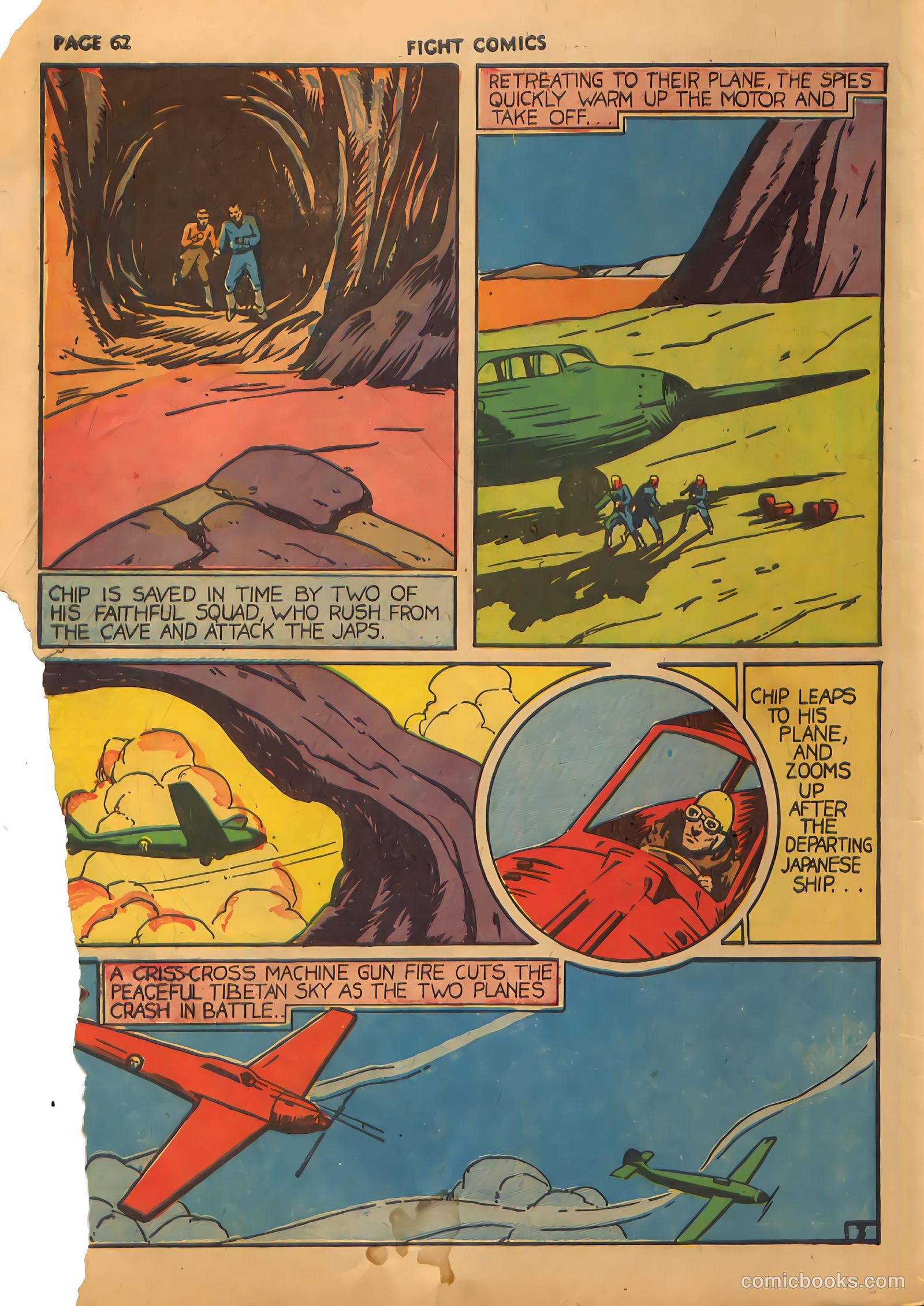 Fight Comics #3 — page 64 of 68