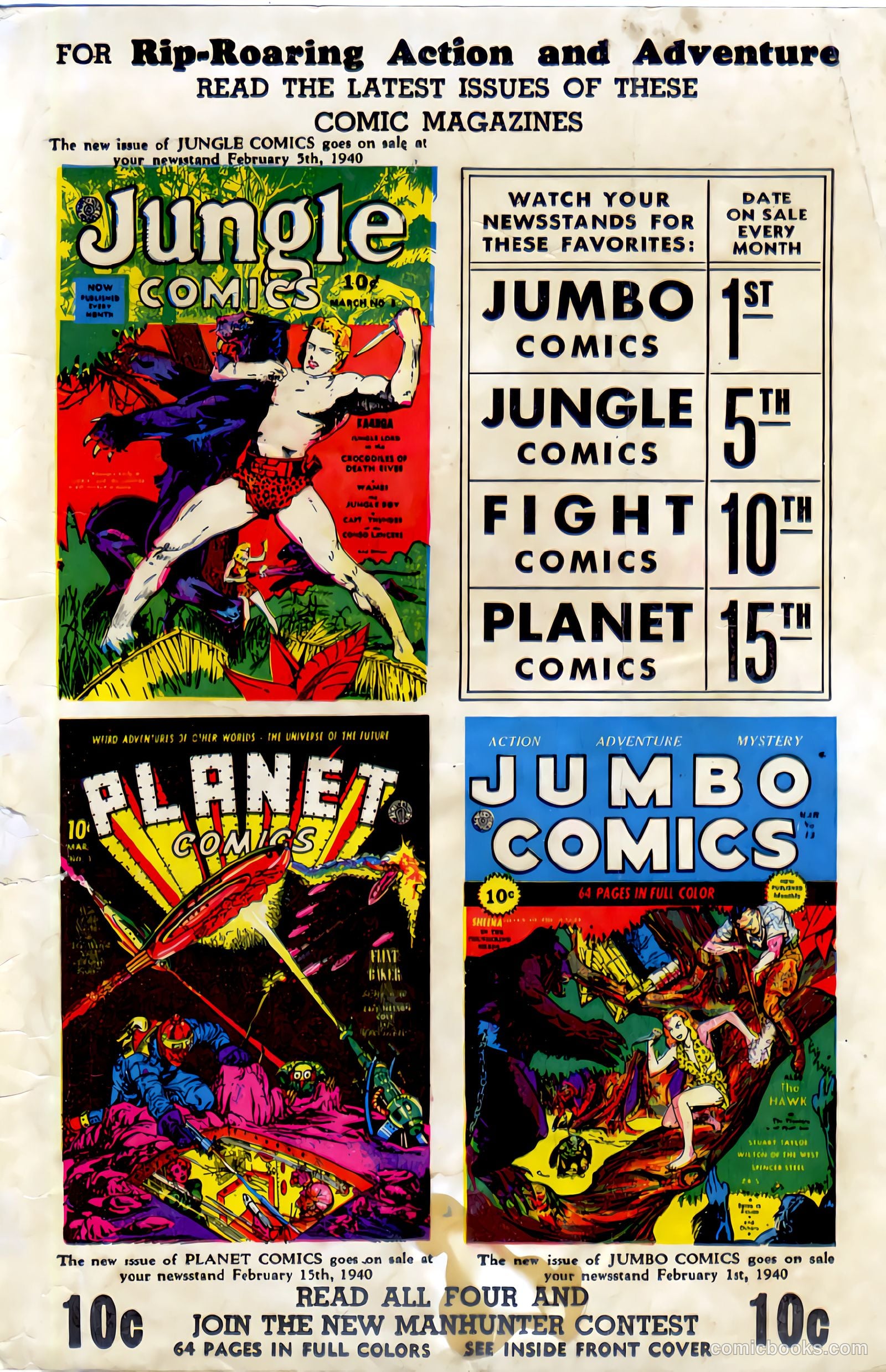 Fight Comics #3 — page 67 of 68