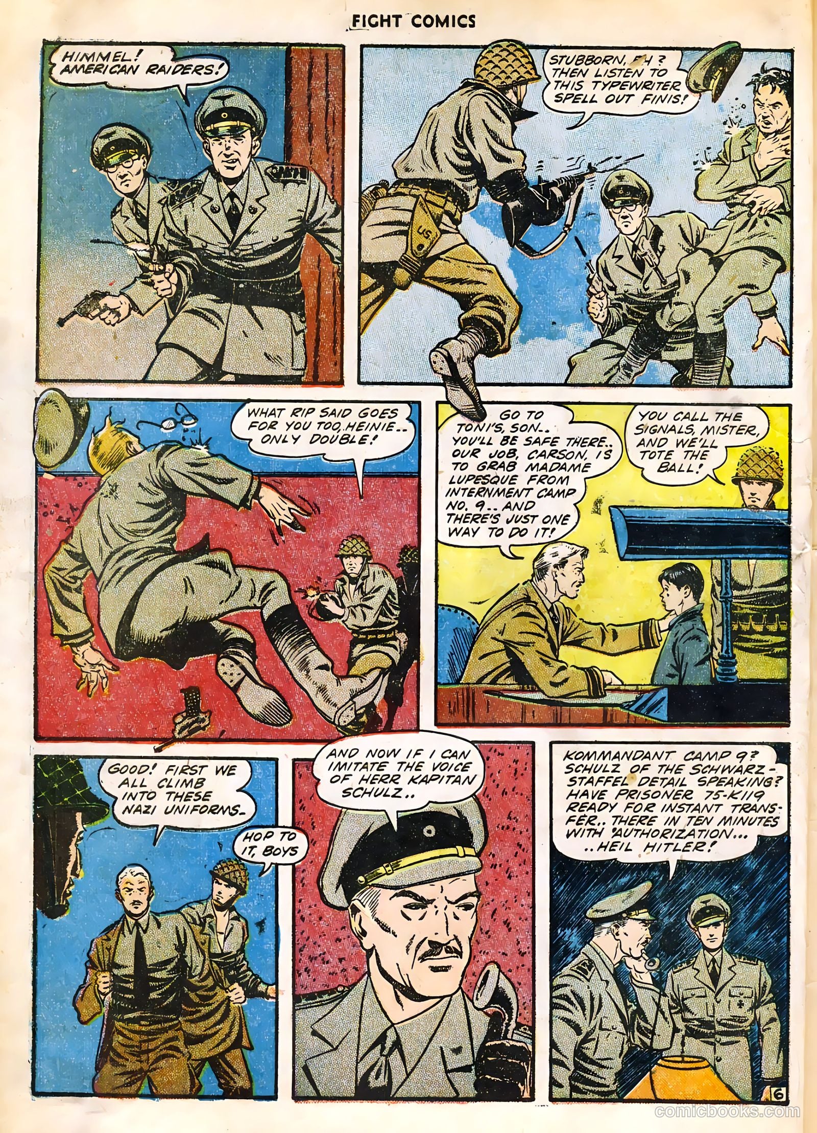 Fight Comics #30 — page 8 of 60