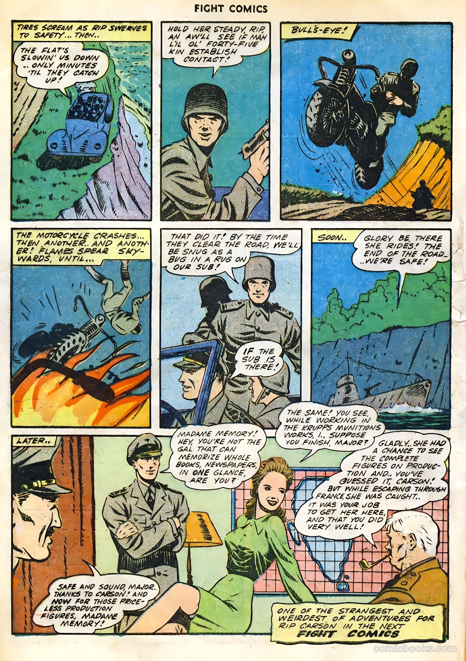 Fight Comics #30 — page 12 of 60