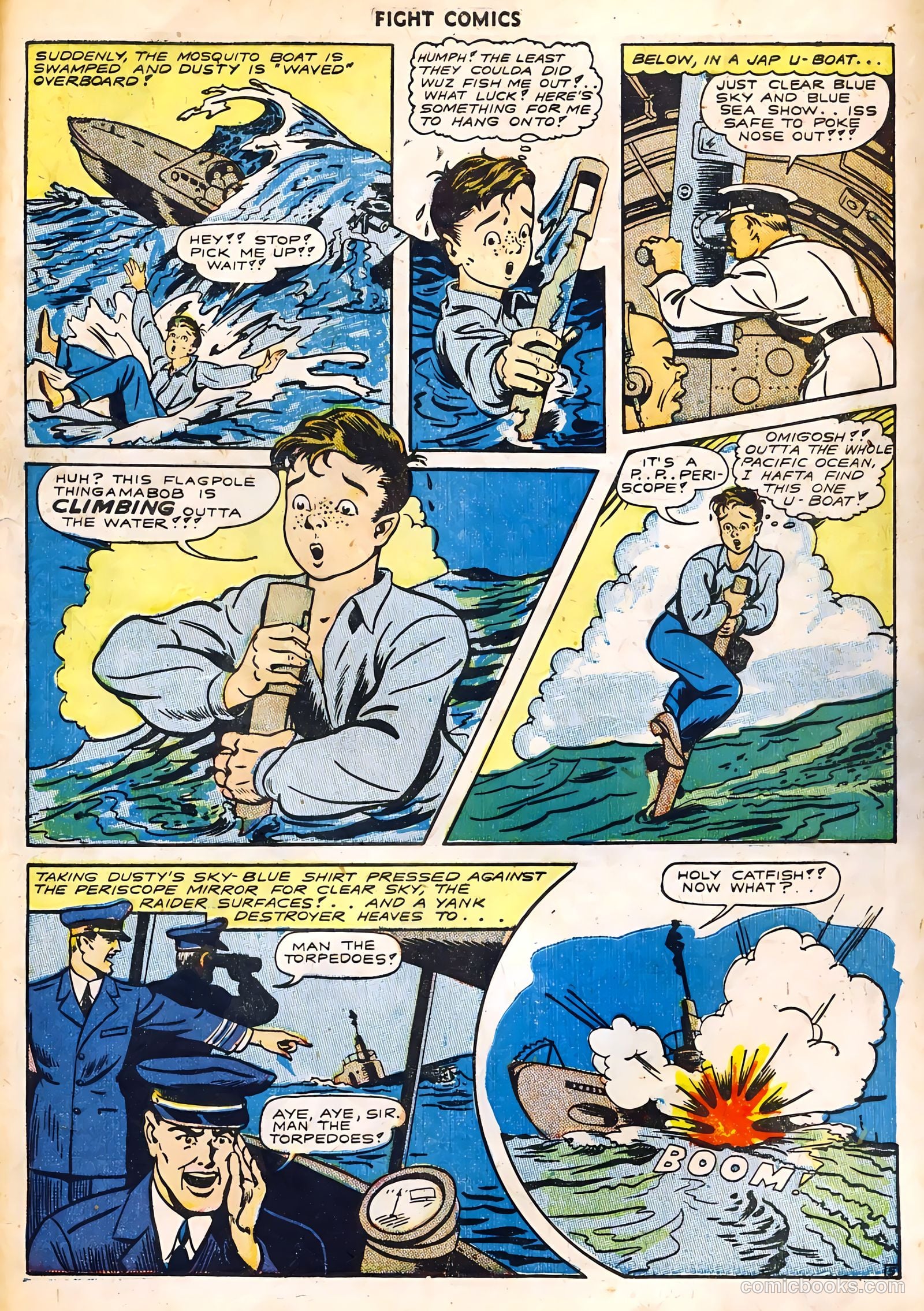 Fight Comics #30 — page 49 of 60