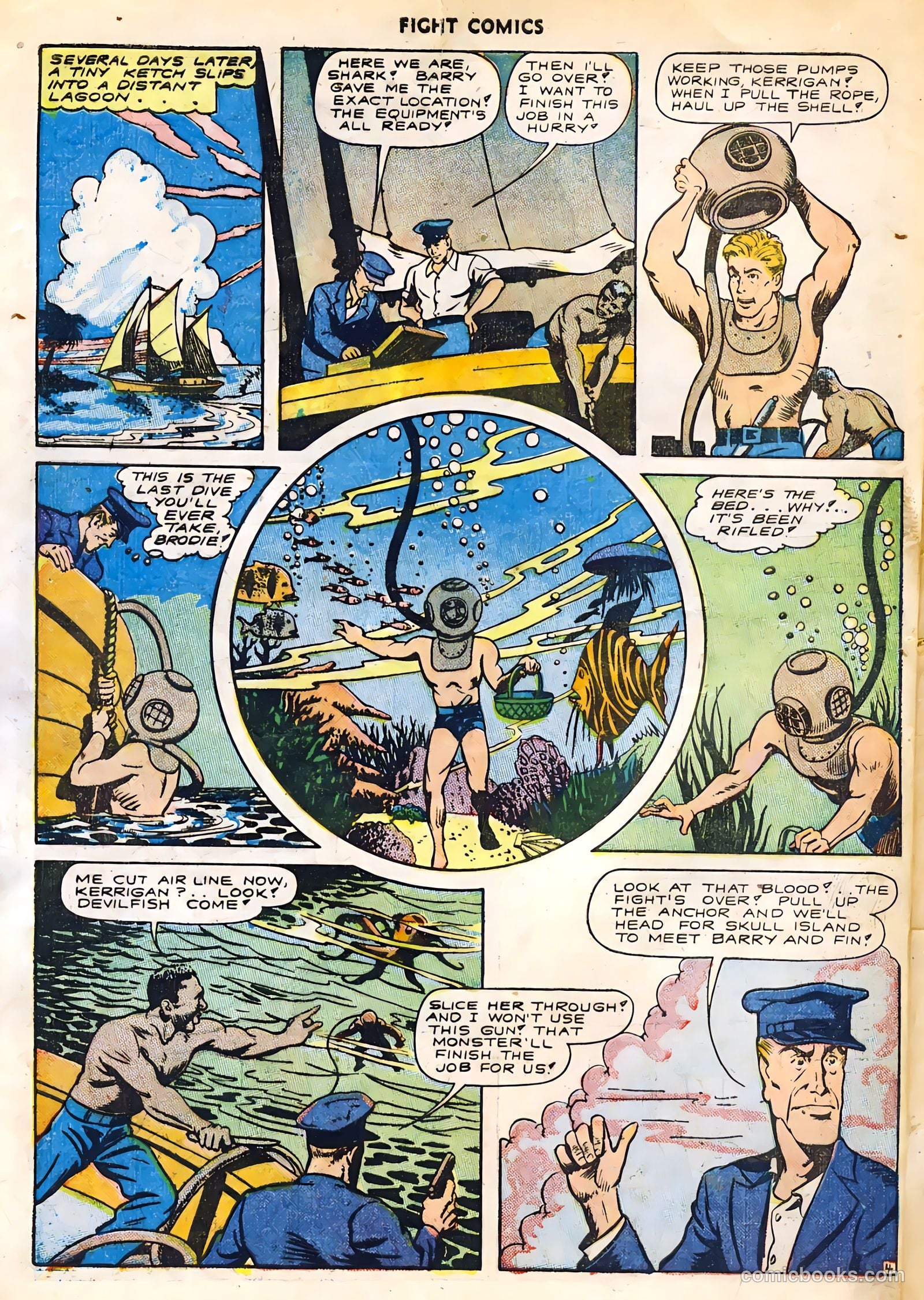 Fight Comics #30 — page 54 of 60