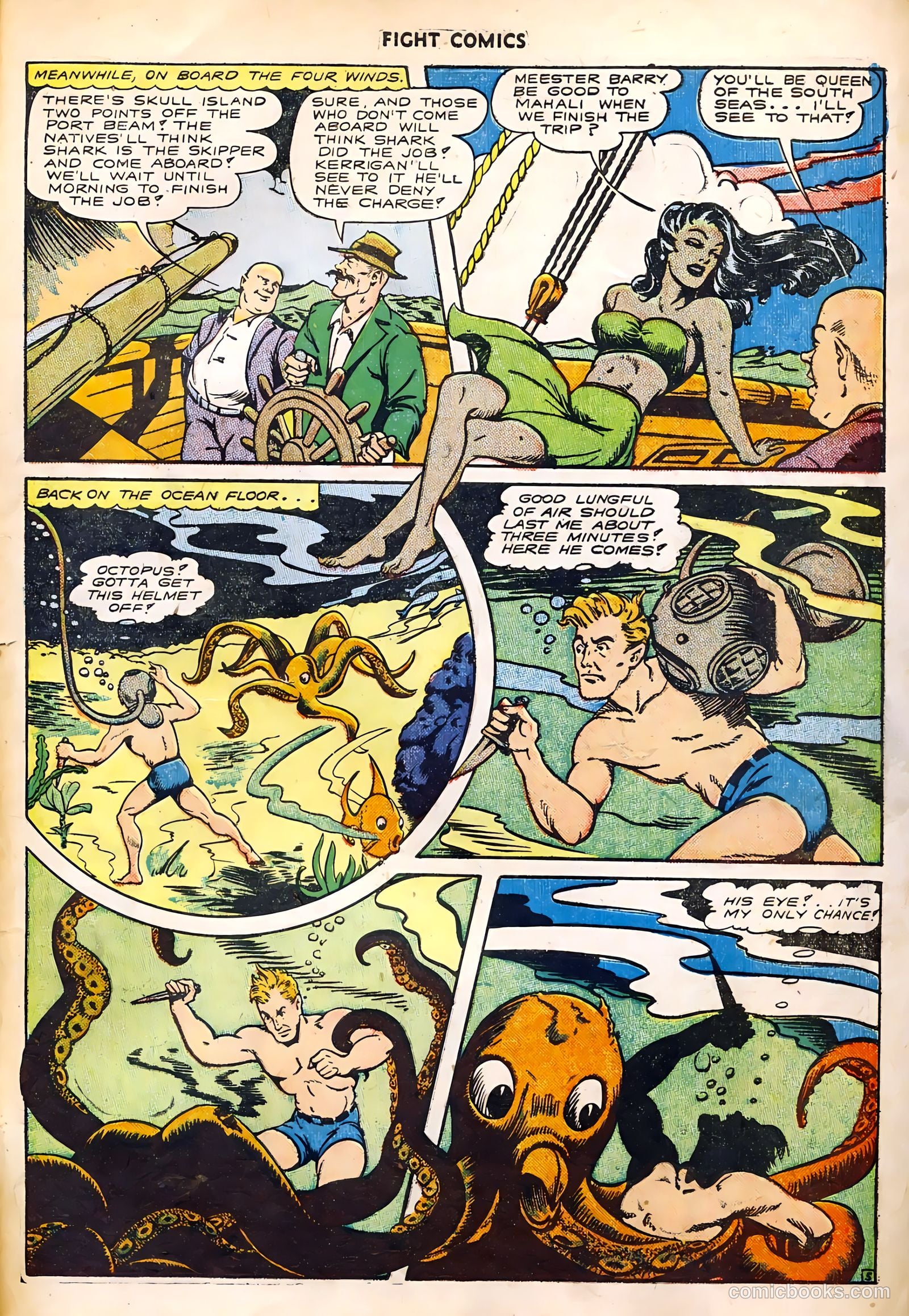 Fight Comics #30 — page 55 of 60