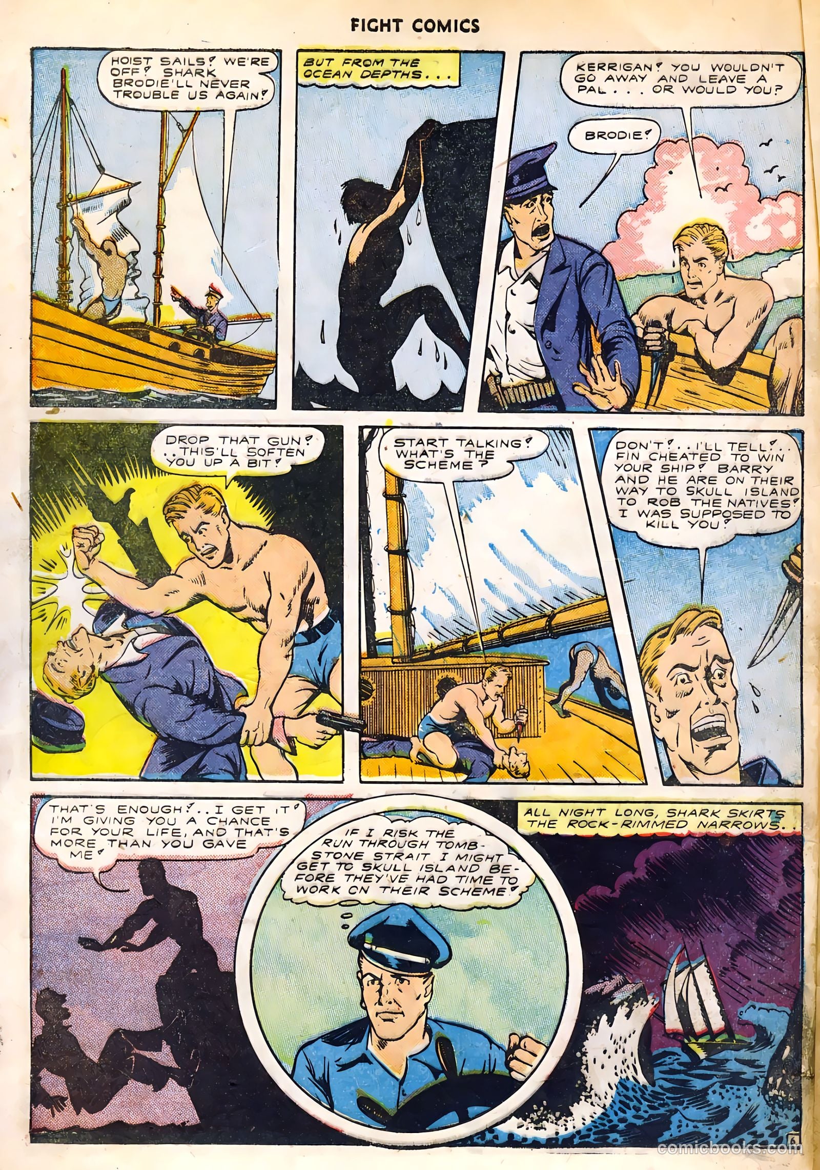 Fight Comics #30 — page 56 of 60