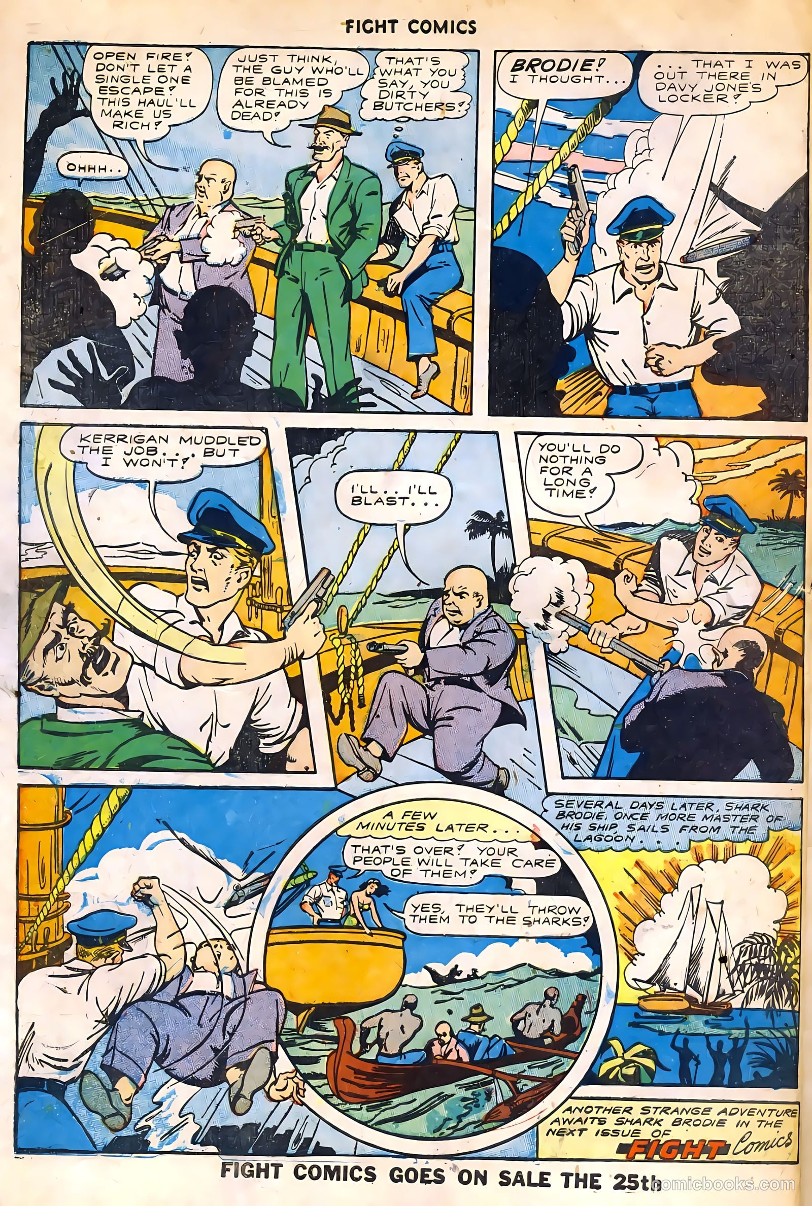 Fight Comics #30 — page 58 of 60