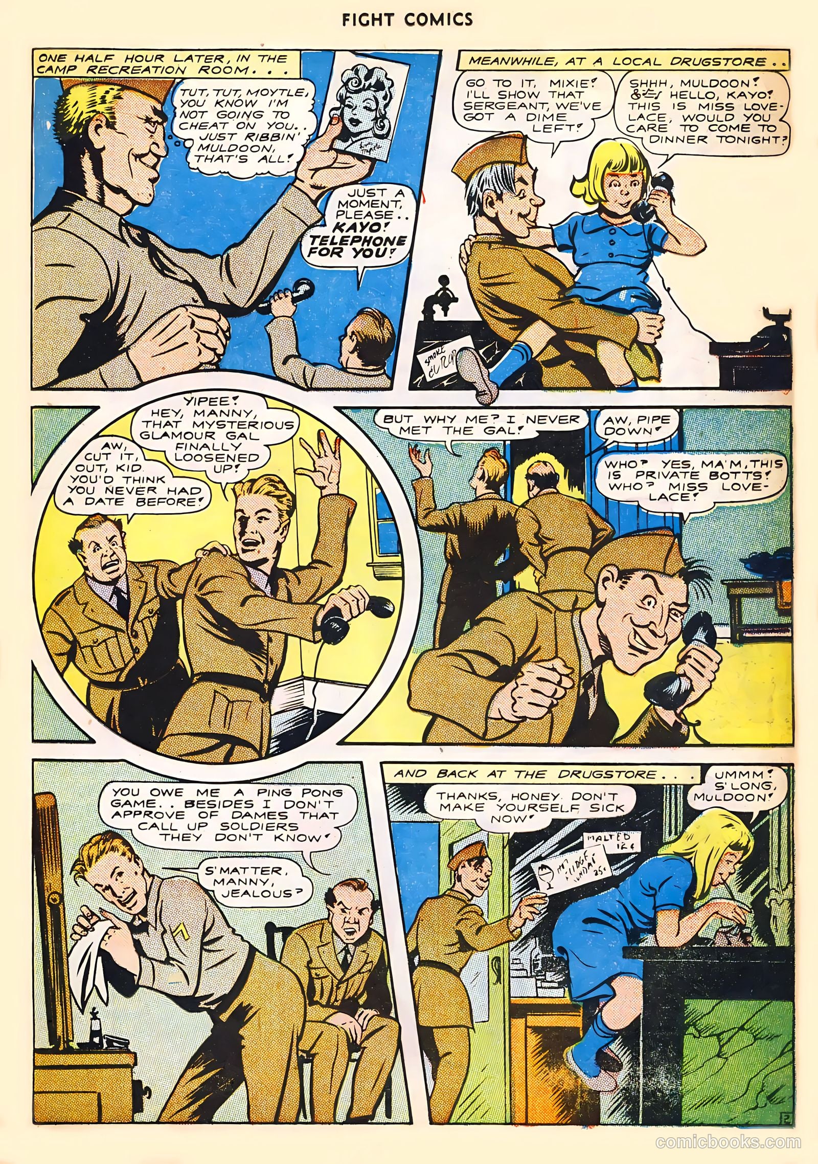 Fight Comics #31 — page 31 of 52